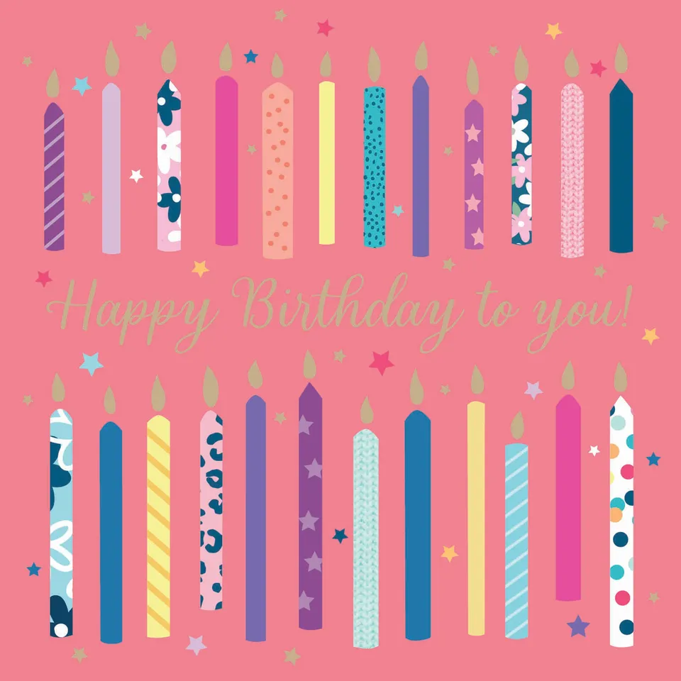 otter-house-pattern-happy-geburtstagskarte-kerzen image 1