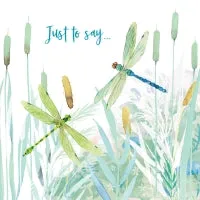 otter-house-wild-serene-gru-karte-dragonflies-libelle image 1