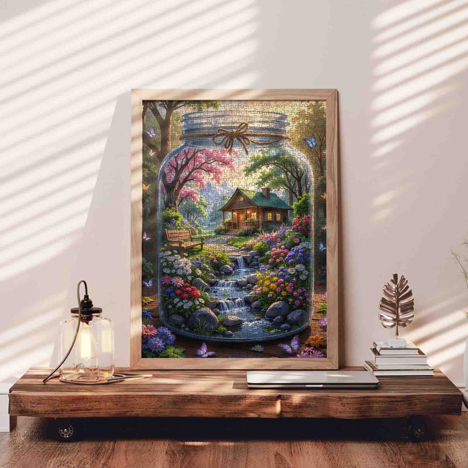 tucocoo-enchanted-cottage-garden-puzzle-1000-teile-garten image 3