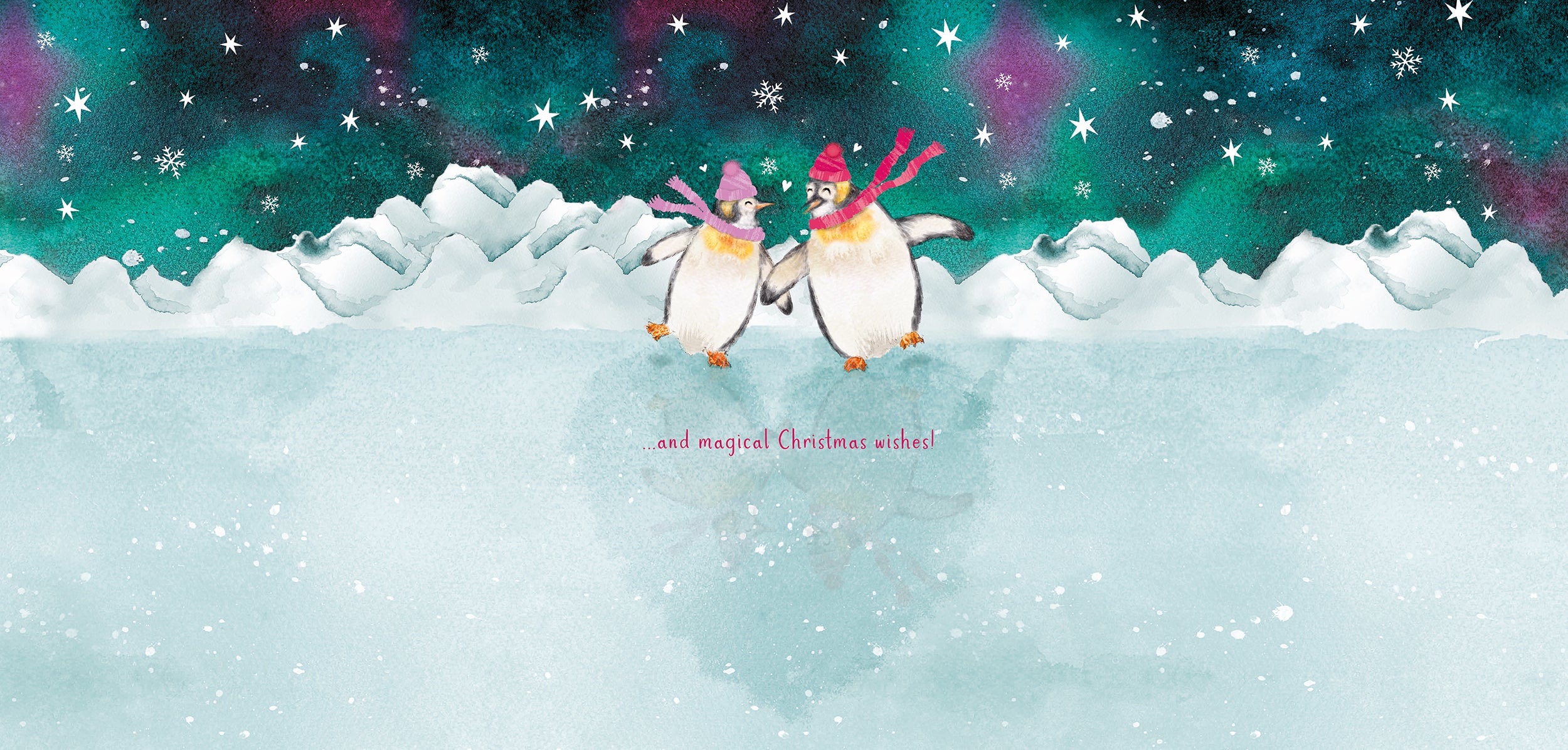 otter-house-christmas-weihnachtskarte-one-i-love-pinguine image 2