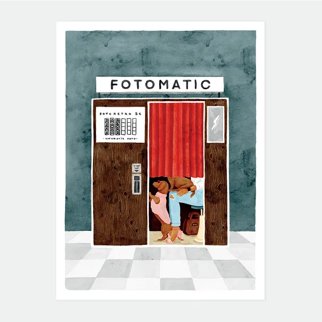 all-the-ways-to-say-fotomatic-poster-retro-medium-29-7x39-7 image 1