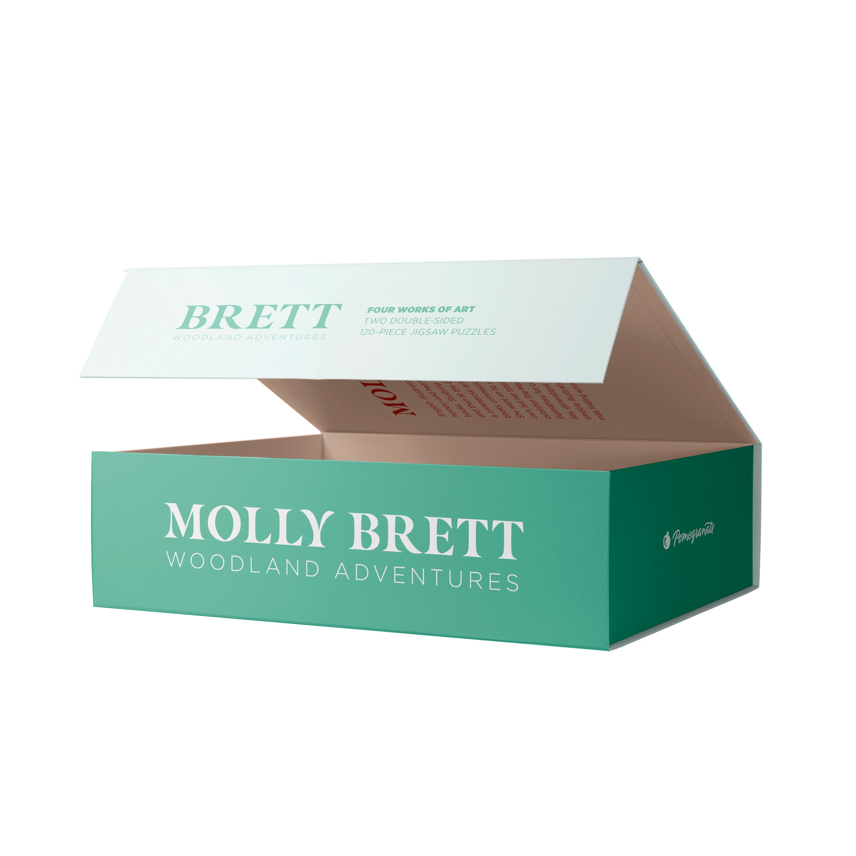 pomegranate-molly-brett-woodland-adventures-puzzle-120-teile image 2