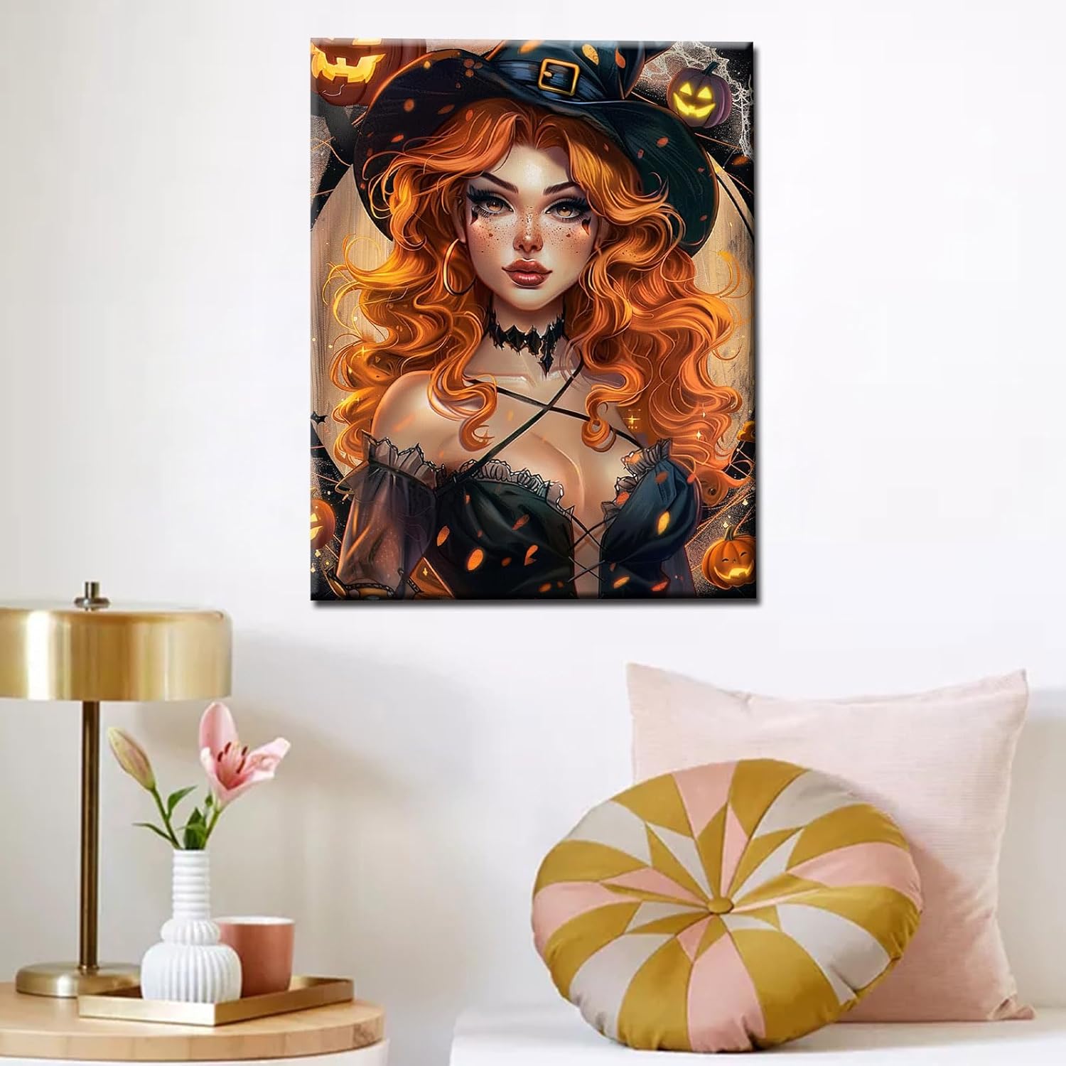 tucocoo-paint-by-numbers-blonde-woman-witch-malen-nach-zahlen-hexe image 3