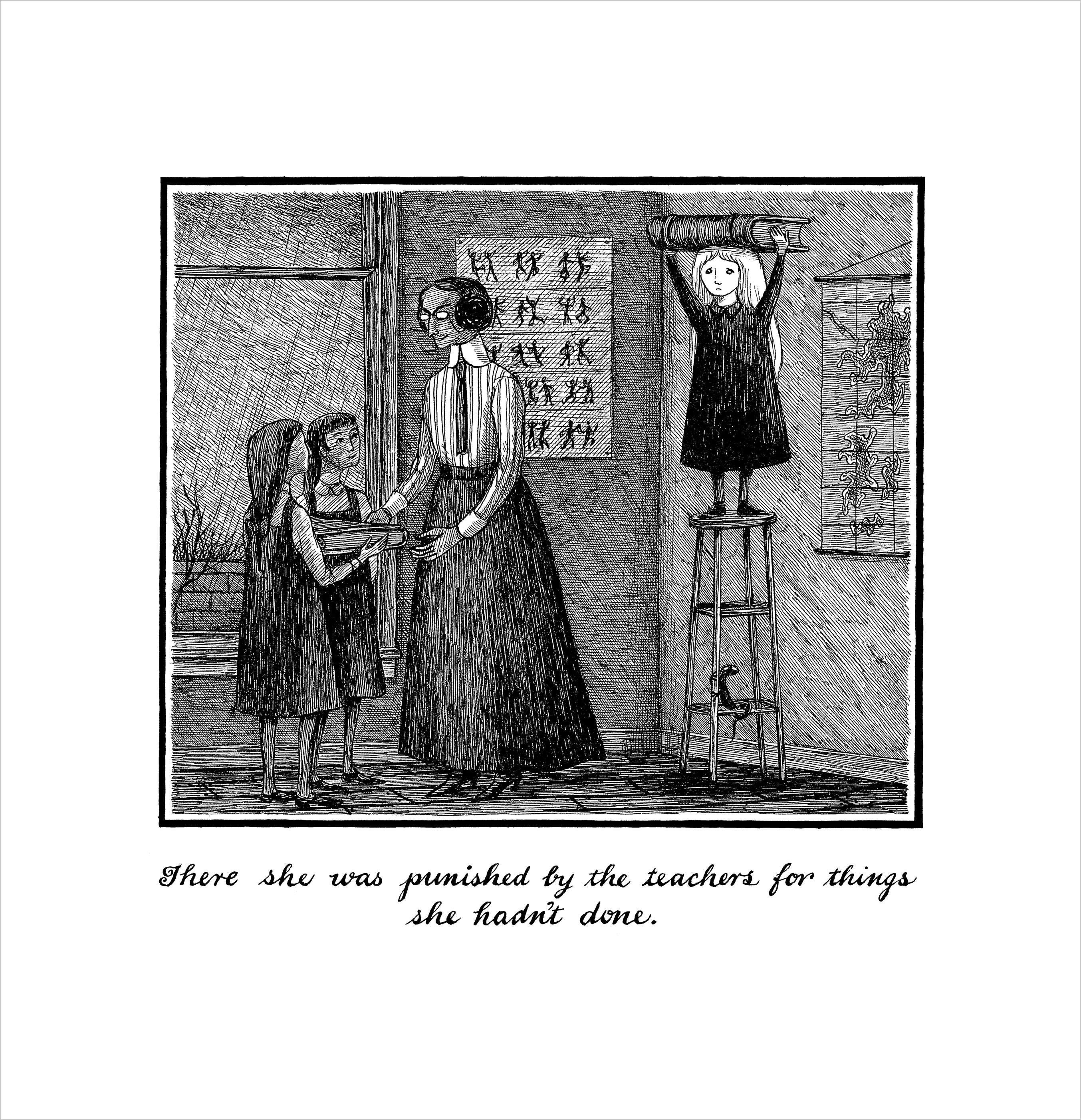 pomegranate-trade-books-edward-gorey-the-hapless-child-buch-humor image 5