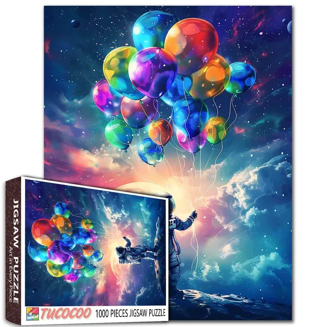 tucocoo-astronaut-space-puzzle-1000-teile-sternenhimmel image 1