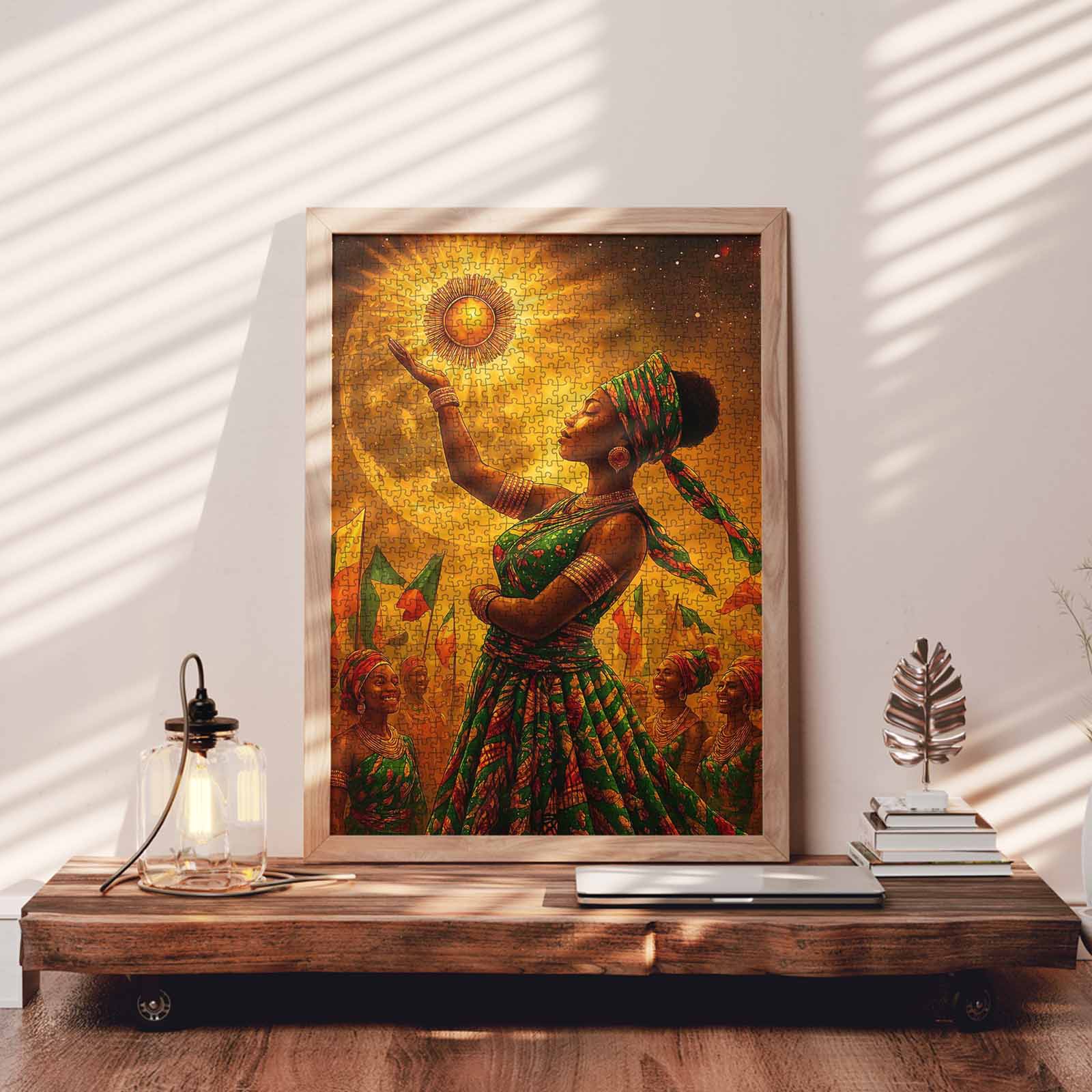 tucocoo-jigsaw-puzzles-golden-celebration-puzzle-1000-teile-portrait image 3