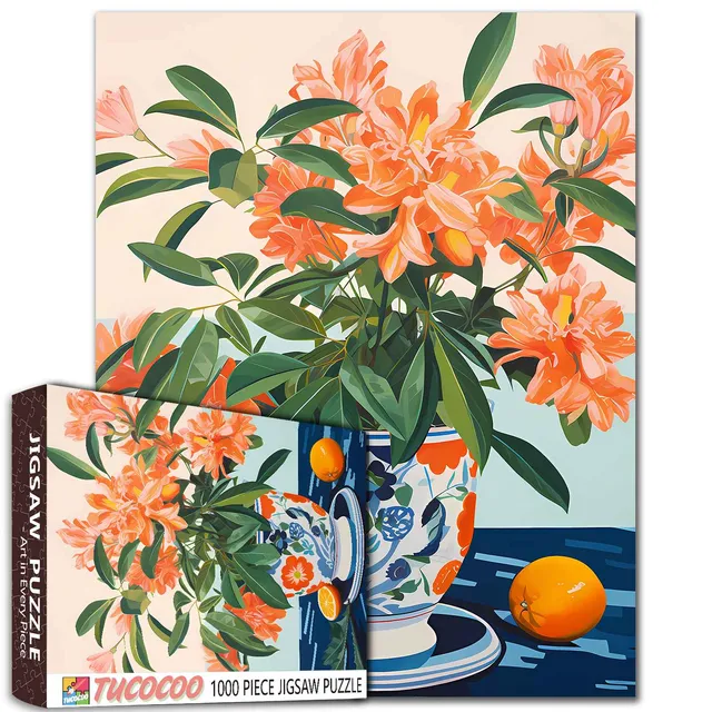 tucocoo-orange-blossom-puzzle-1000-teile-stillleben image 1