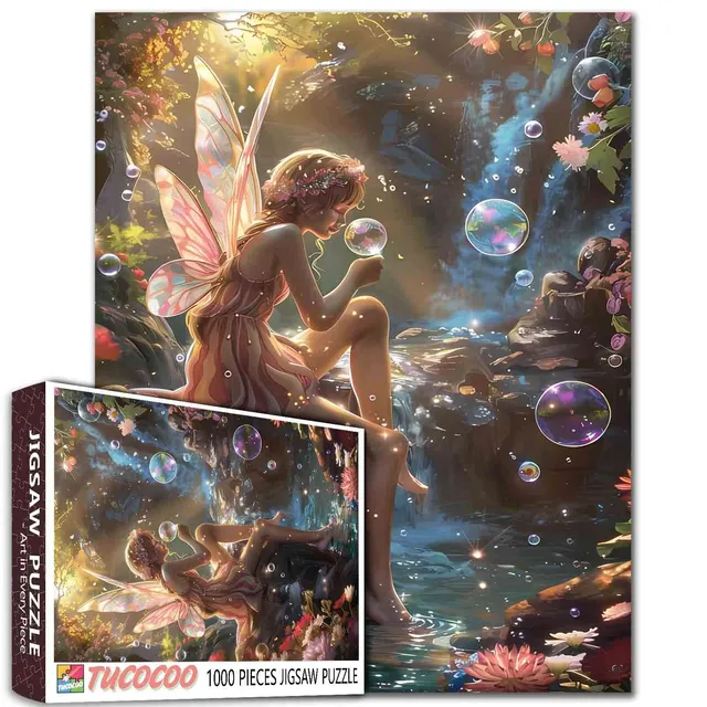 tucocoo-enchanted-forest-fairy-puzzle-1000-teile-fee image 1