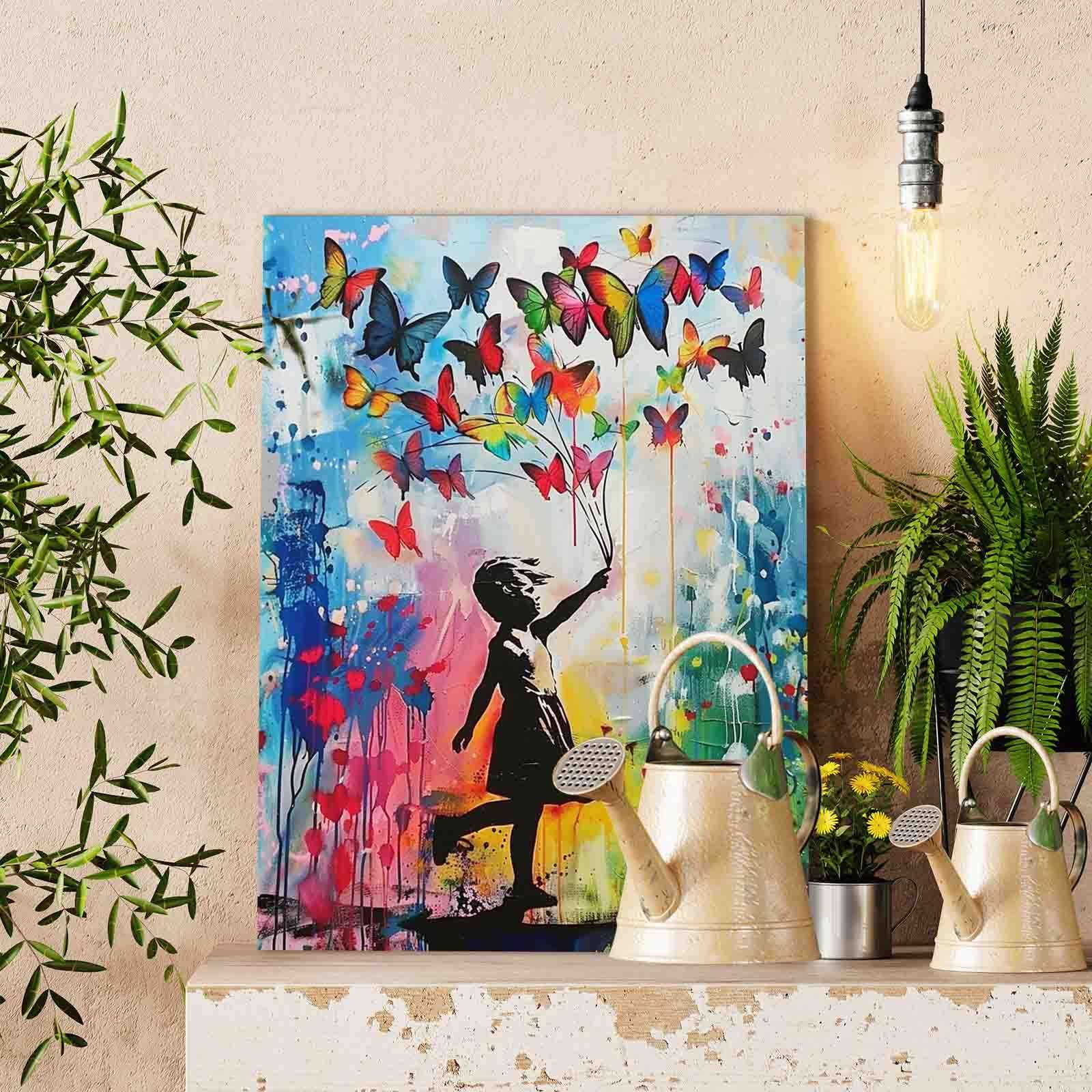 tucocoo-little-girl-butterflies-malen-nach-zahlen-40x50-ohne-rahmen image 2