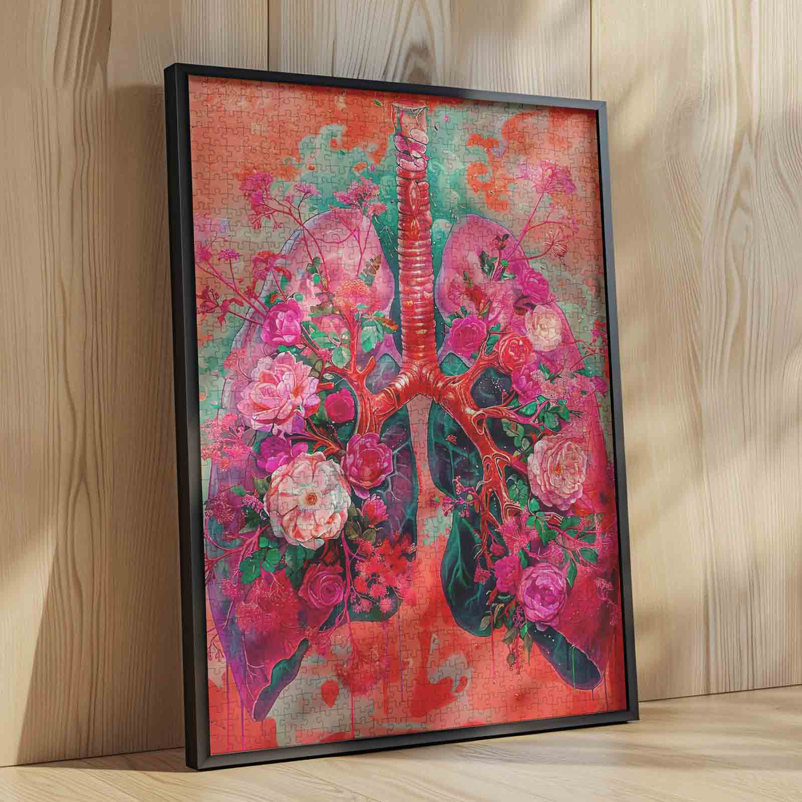 tucocoo-floral-lungs-puzzle-1000-teile-blumenmotiv image 4