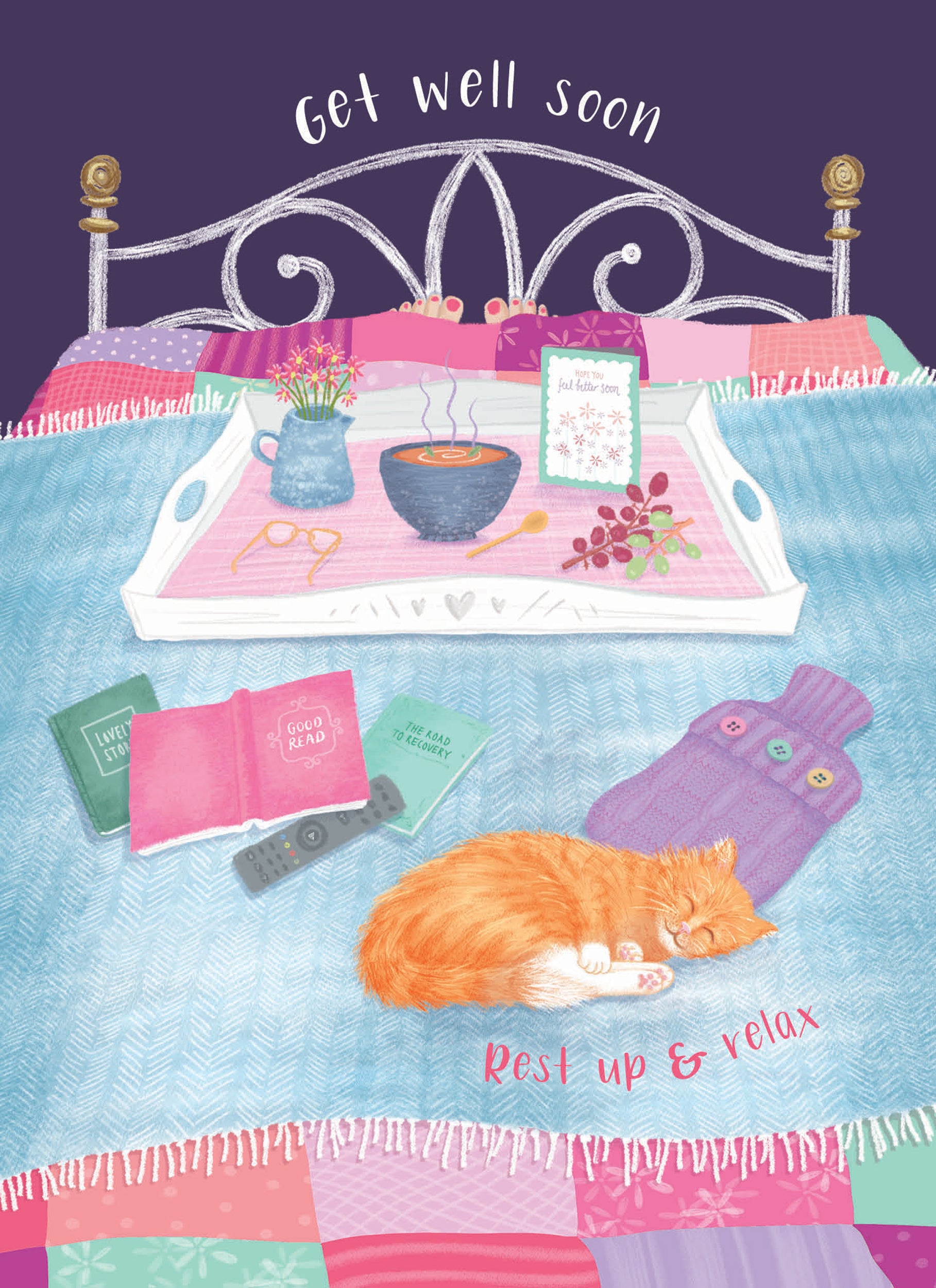 otter-house-puzzle-breakfast-in-bed-gute-besserung-karte-eule image 1