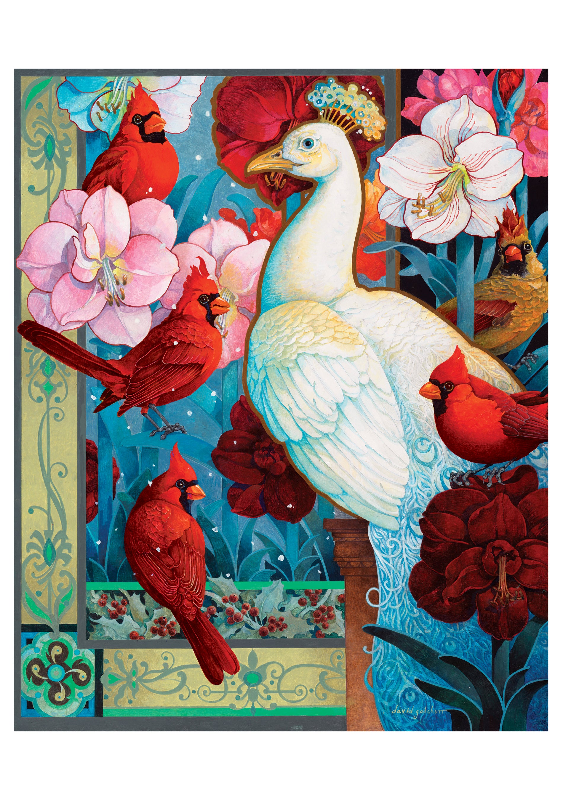 pomegranate-birthday-cards-coming-of-winter-geburtstagskarte image 1
