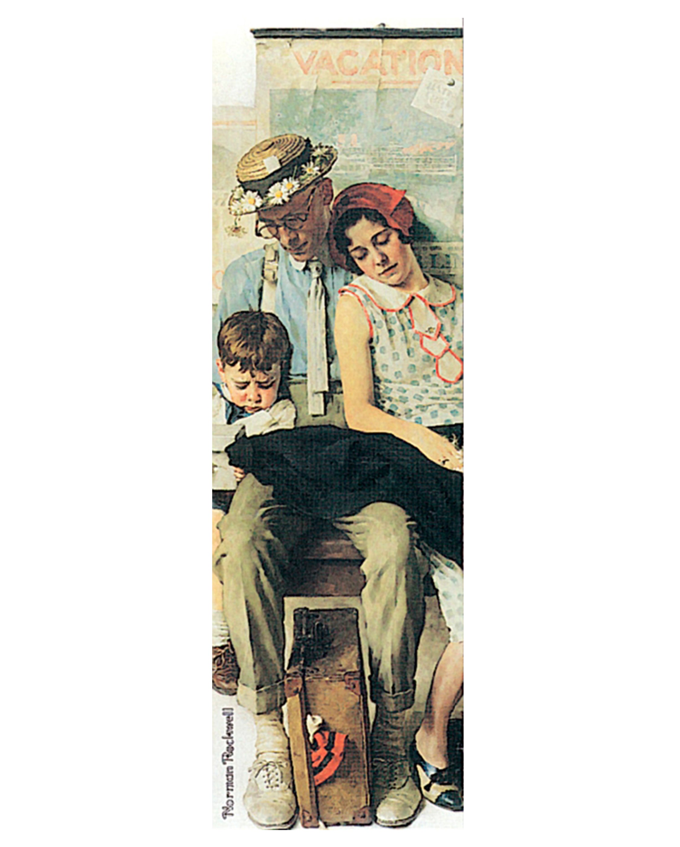 pomegranate-bookmarks-family-home-from-vacation-lesezeichen-rockwell image 1