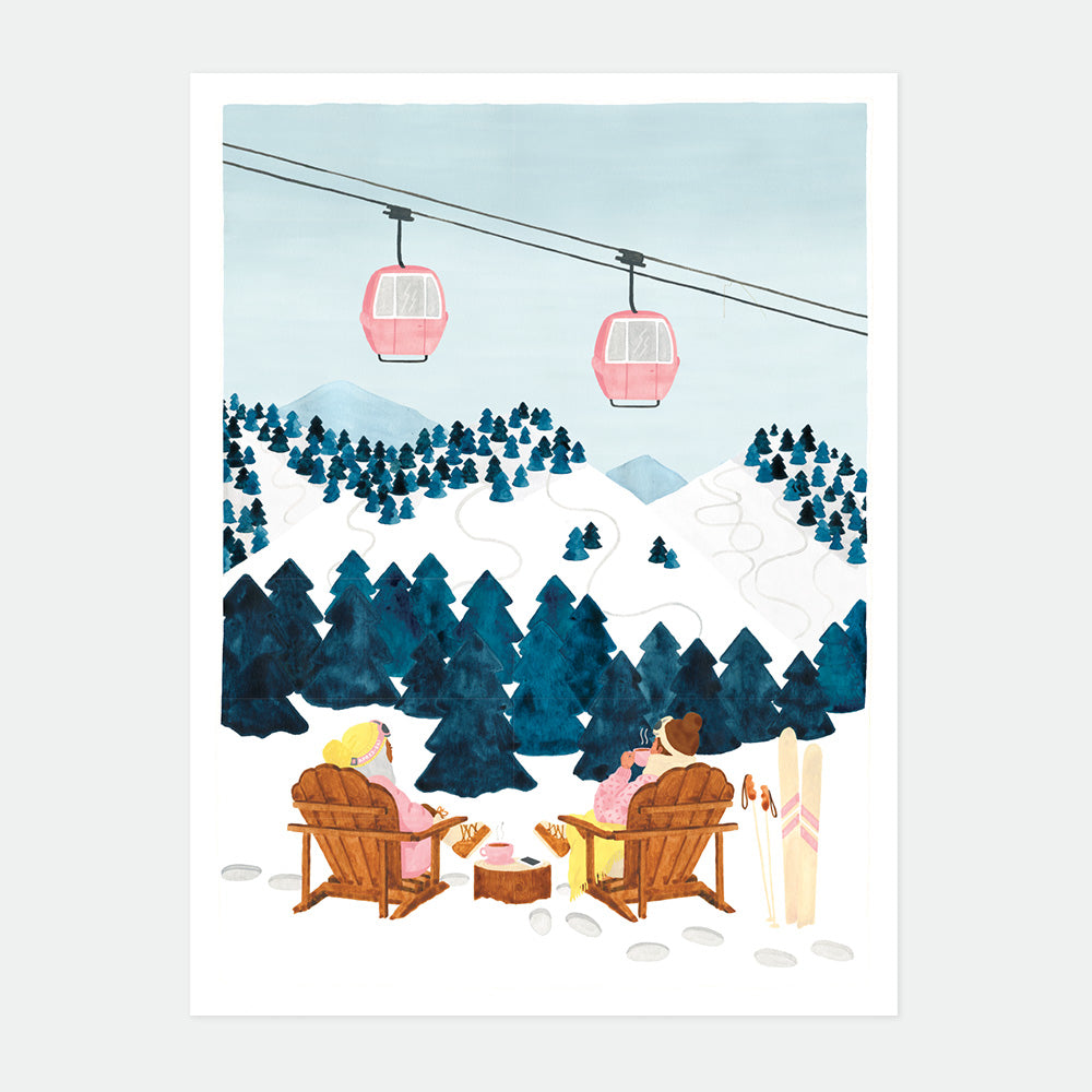 all-the-ways-to-say-alpes-poster-berge-50x70-minimalistisch image 1