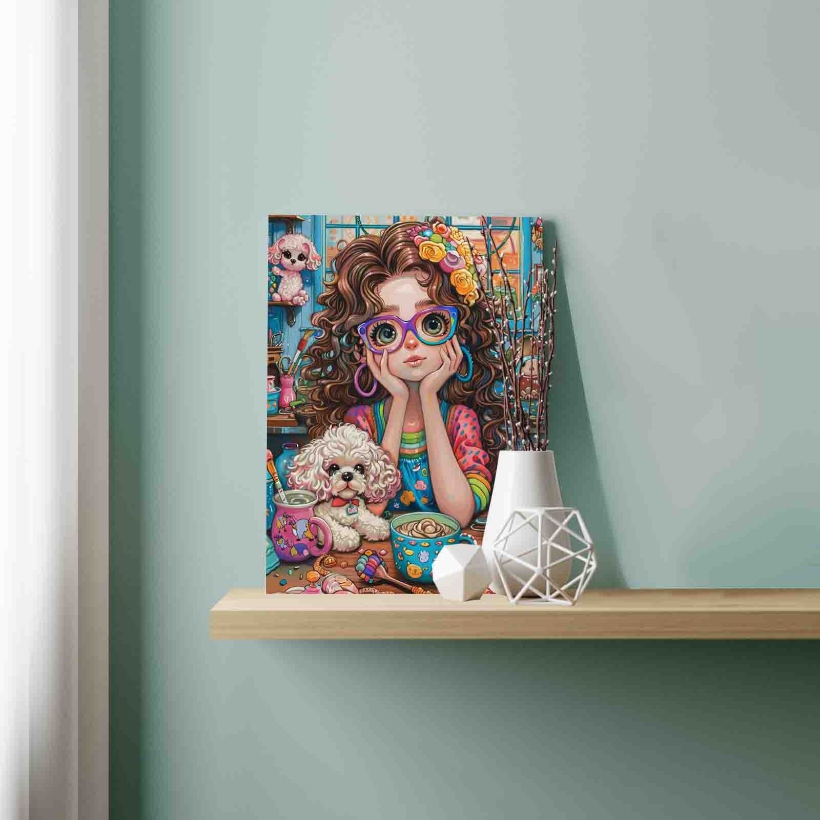 tucocoo-paint-by-numbers-girl-poodle-studio-malen-nach-zahlen image 3