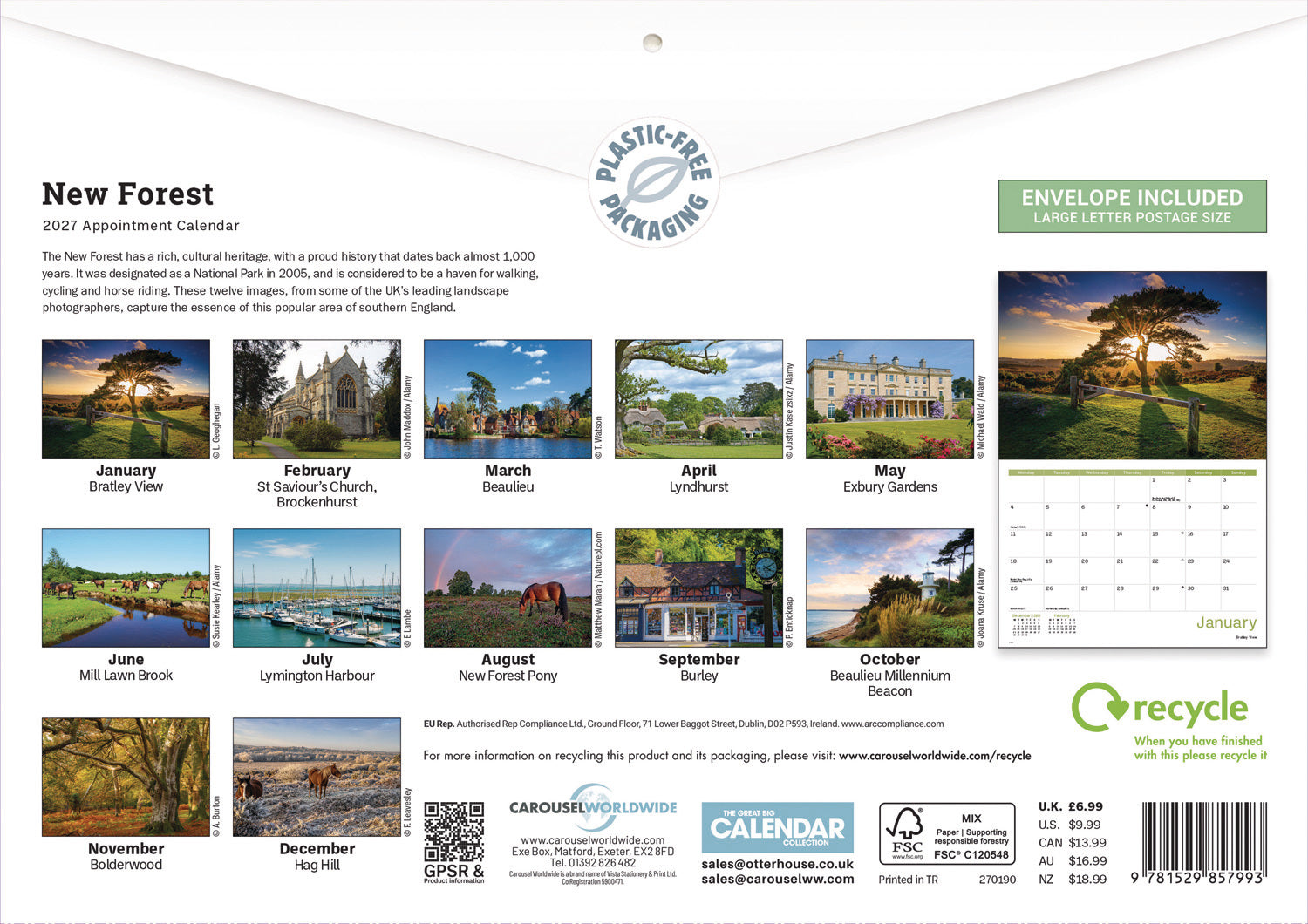 otter-house-new-forest-a4-kalender-2027-foto image 2