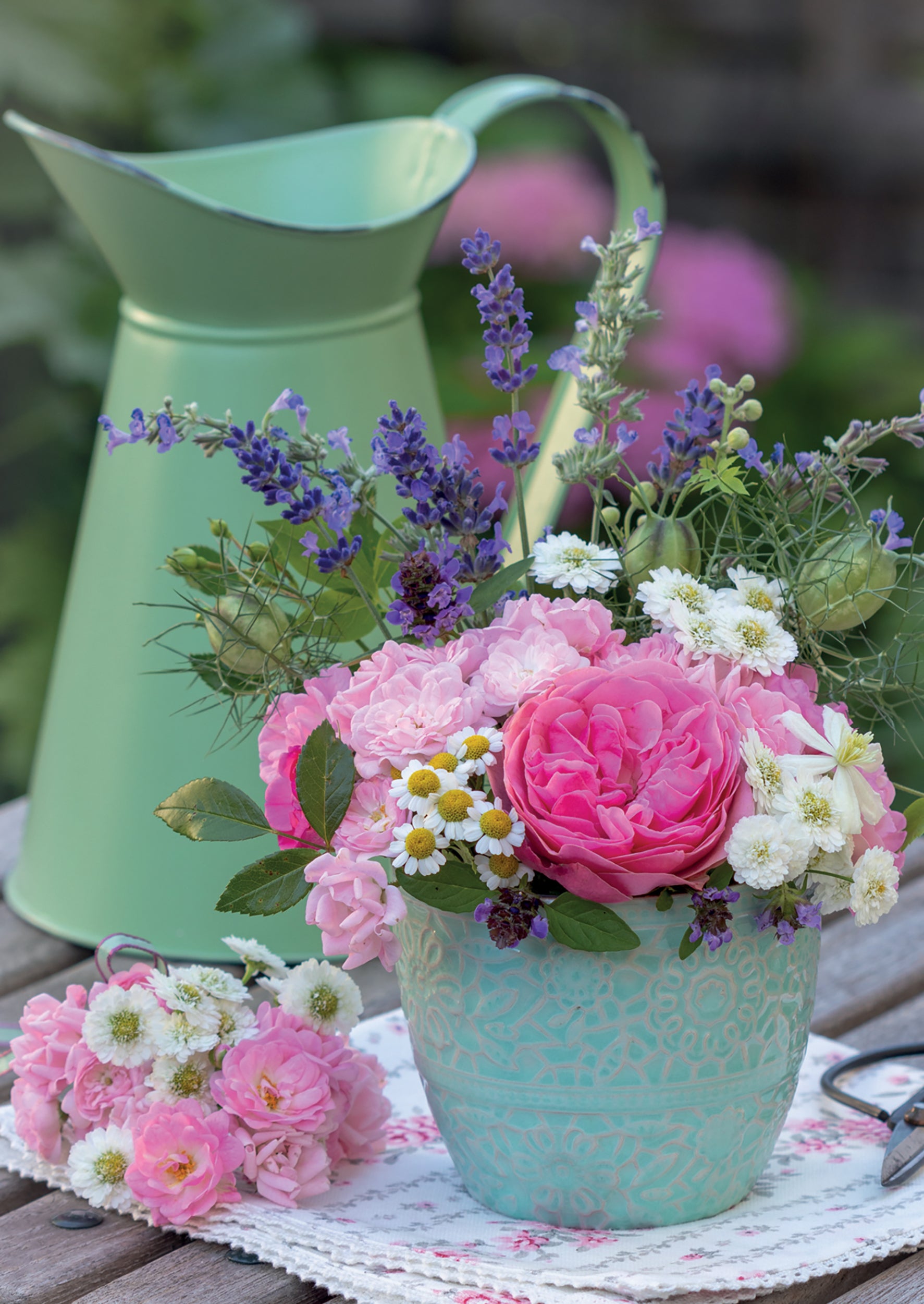 otter-house-notecard-pack-12-karten-floral-arrangement image 2