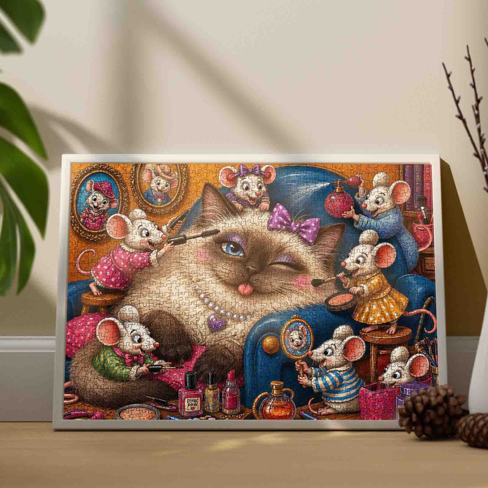 tucocoo-jigsaw-mice-glam-squad-puzzle-1000-teile-katze image 3