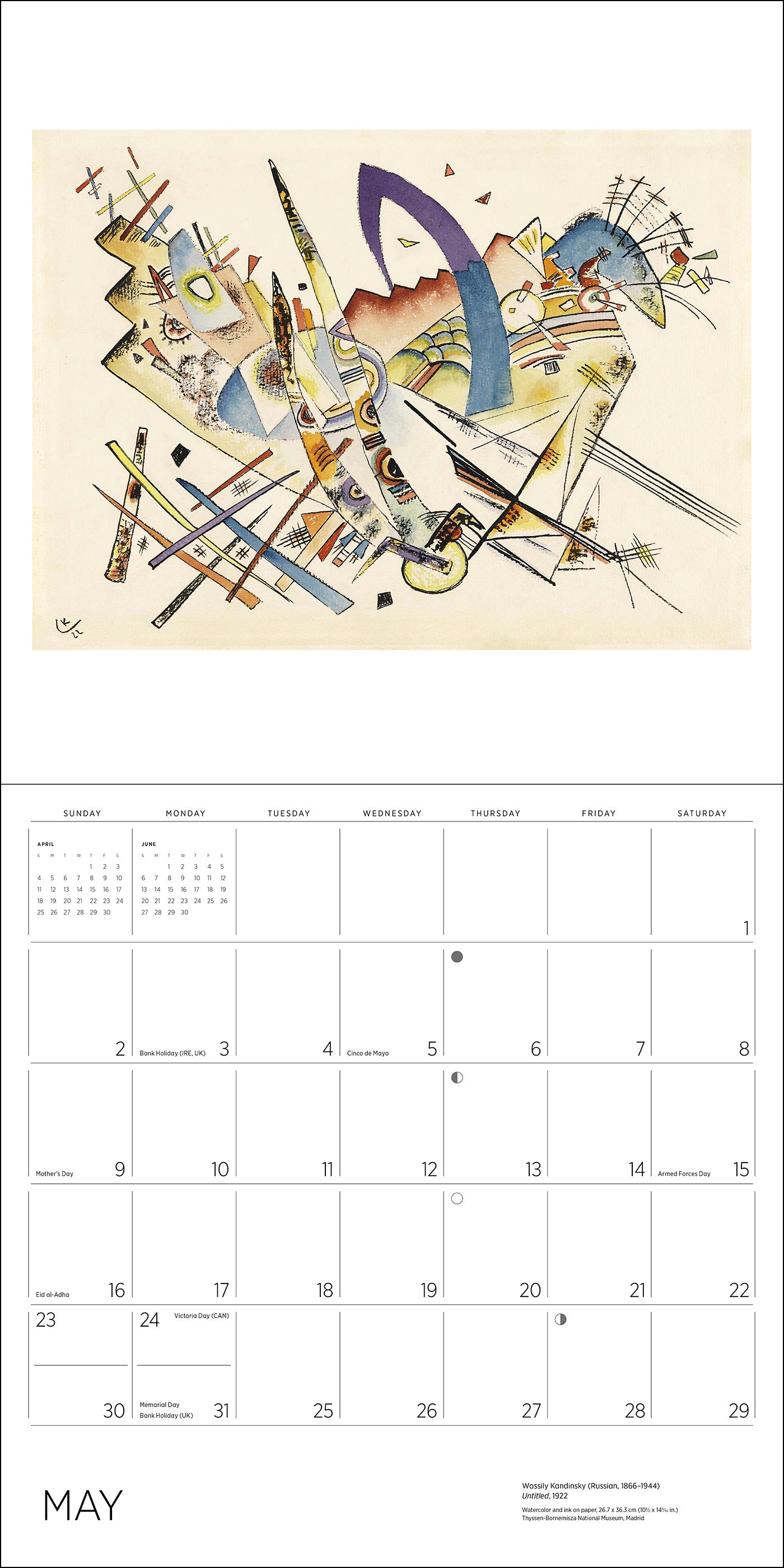 pomegranate-kandinsky-2027-wandkalender-abstrakte-kunst image 7