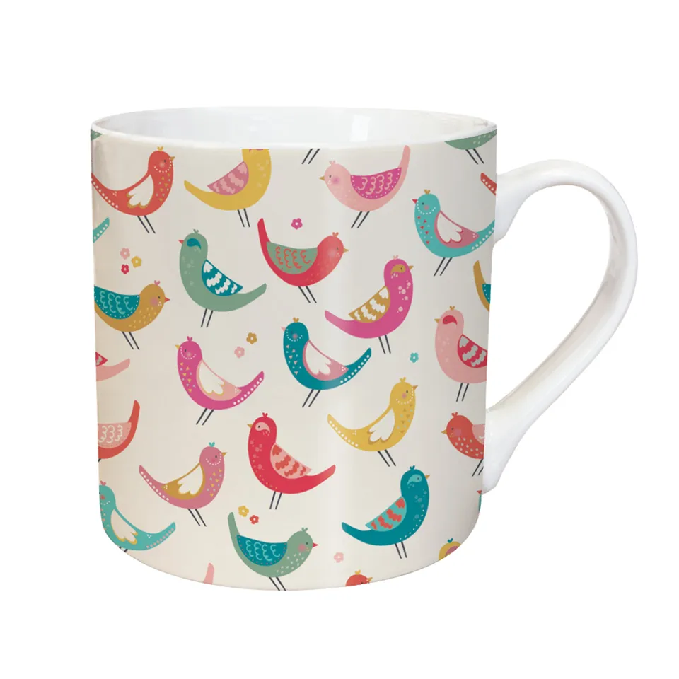 otter-house-bird-pattern-tarka-mug-tasse-290ml-porzellan image 1