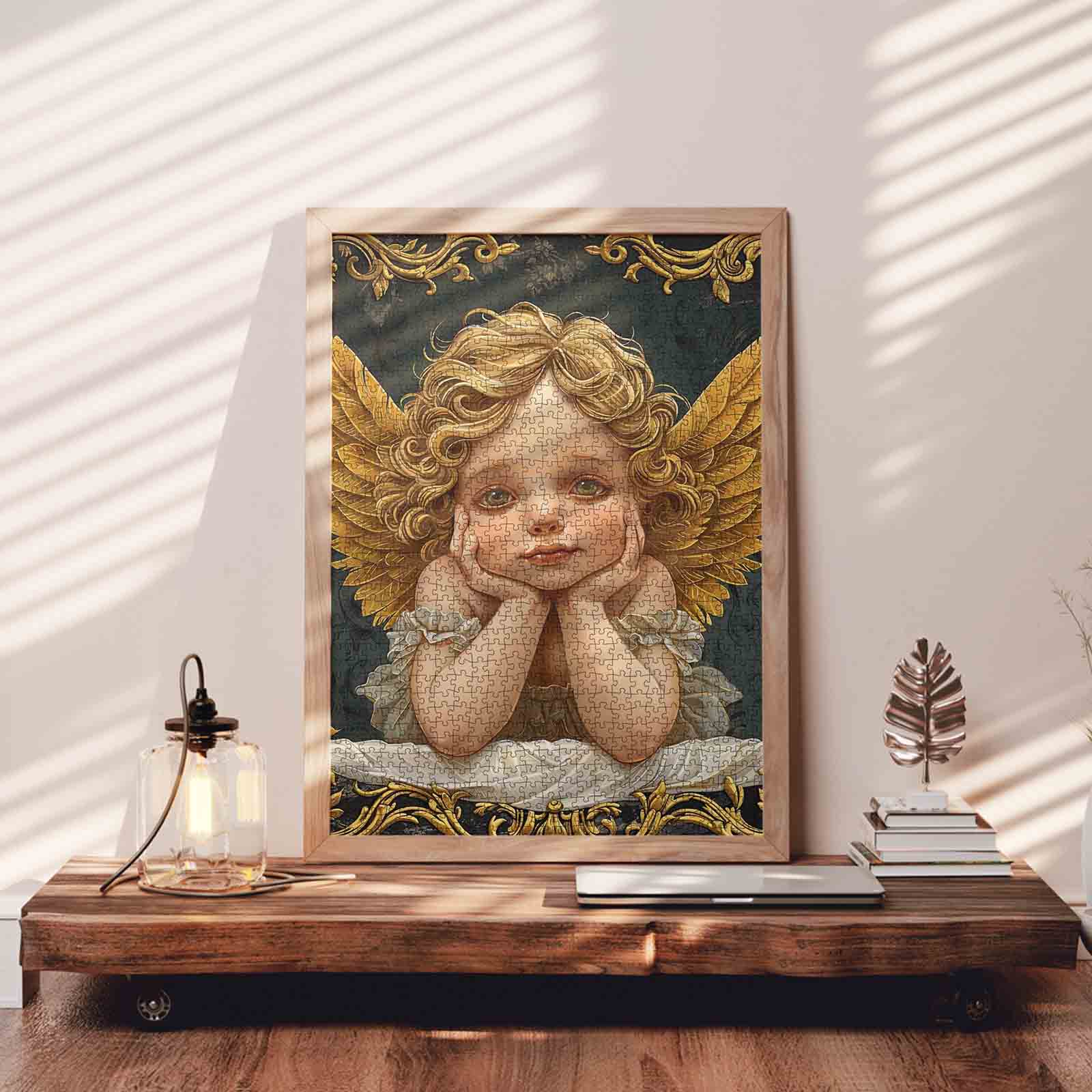 tucocoo-golden-angel-puzzle-1000-teile-engel image 4