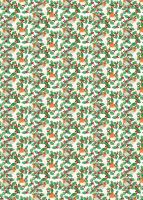 otter-house-holly-berries-robins-weihnachtspapier-5-bogen-tags image 2