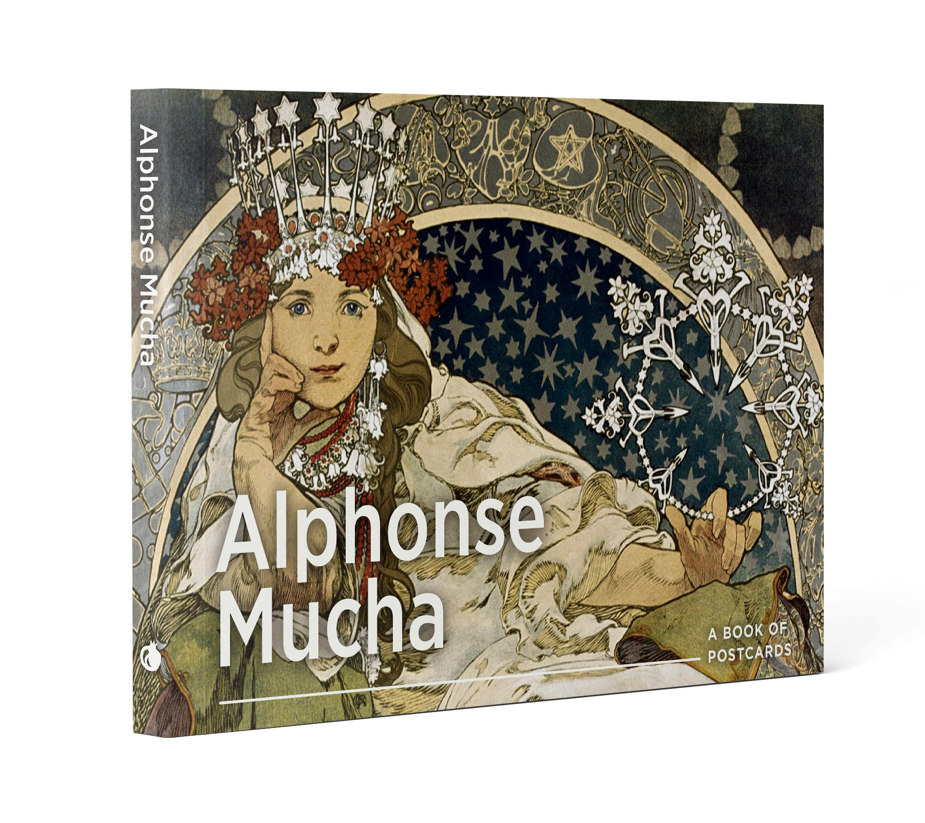 pomegranate-alphonse-mucha-postkartenbuch-30-postkarten image 1