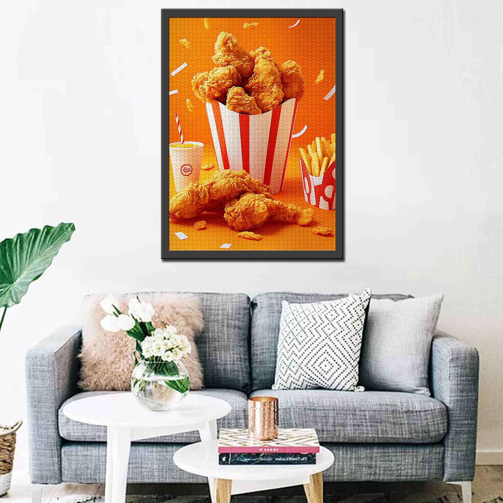 tucocoo-bucket-of-fried-chicken-puzzle-1000-teile-essen image 3