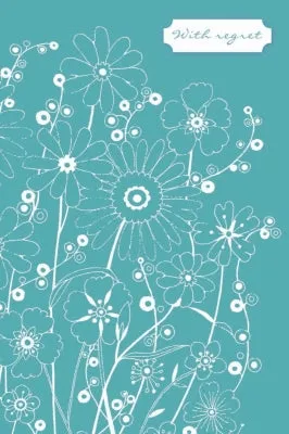 otter-house-greetings-cards-wedding-regret-floral-outline-gru-karte image 1