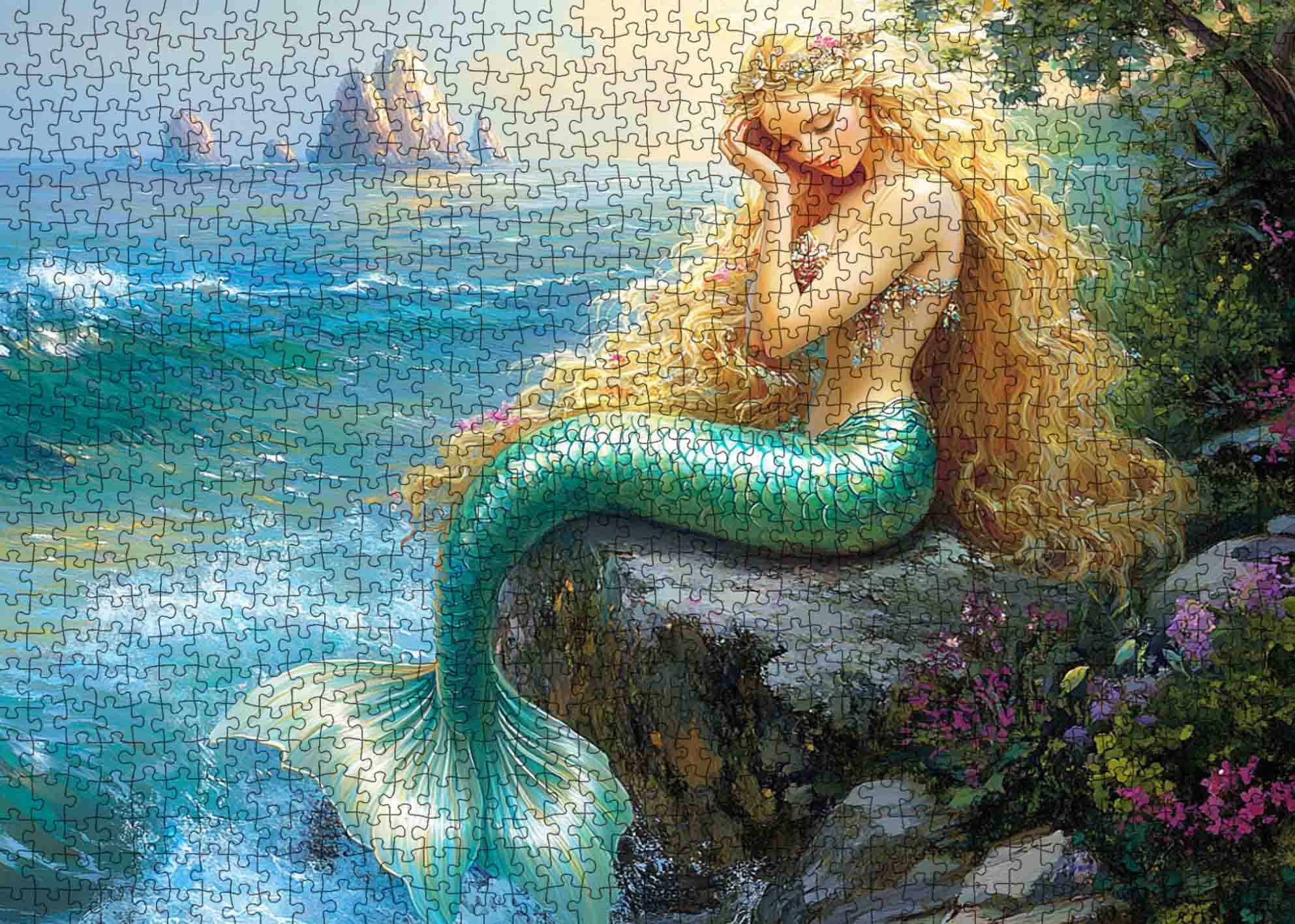 tucocoo-coastal-mermaid-dreams-puzzle-1000-teile-meer image 2