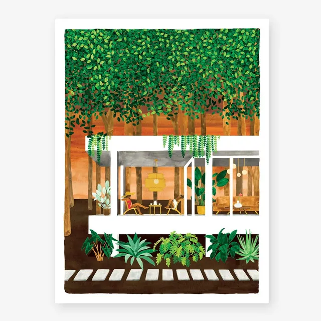 all-the-ways-to-say-house-in-the-woods-poster-wald image 1