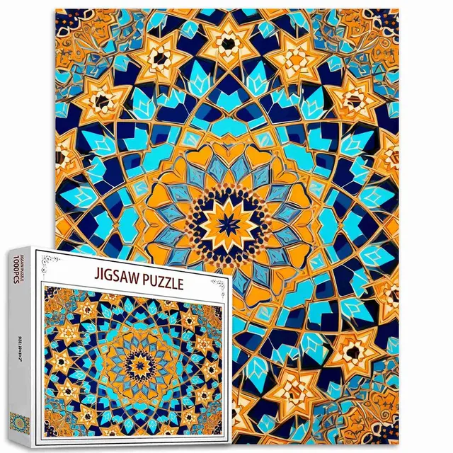 tucocoo-mandala-blossom-puzzle-1000-teile-blumen image 1