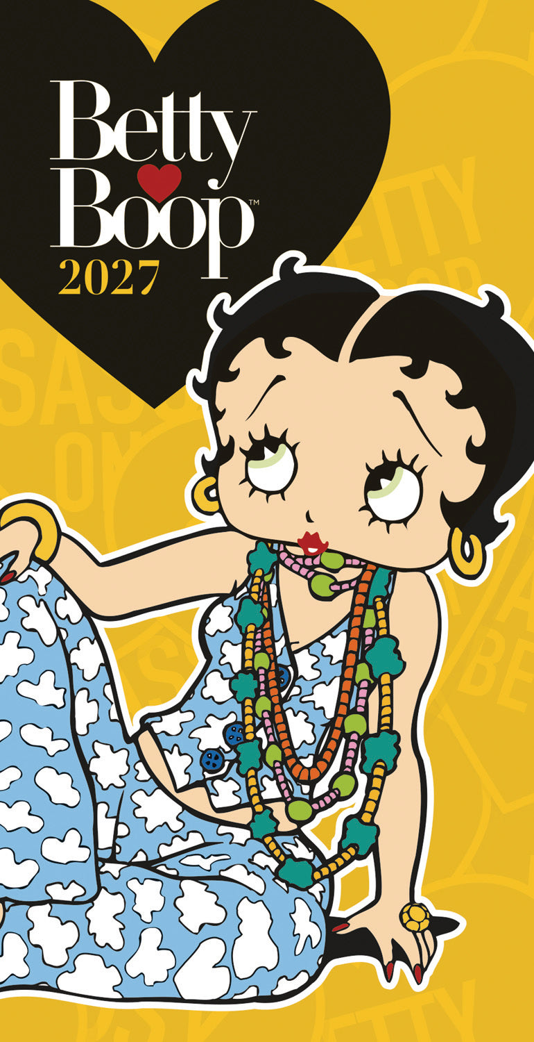 otter-house-betty-boop-slim-diary-2027-taschenkalender image 1
