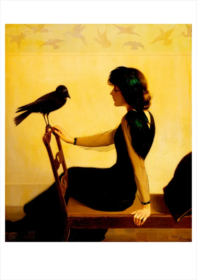 pomegranate-the-chatterers-klappkarte-blanko-h-watrous image 1