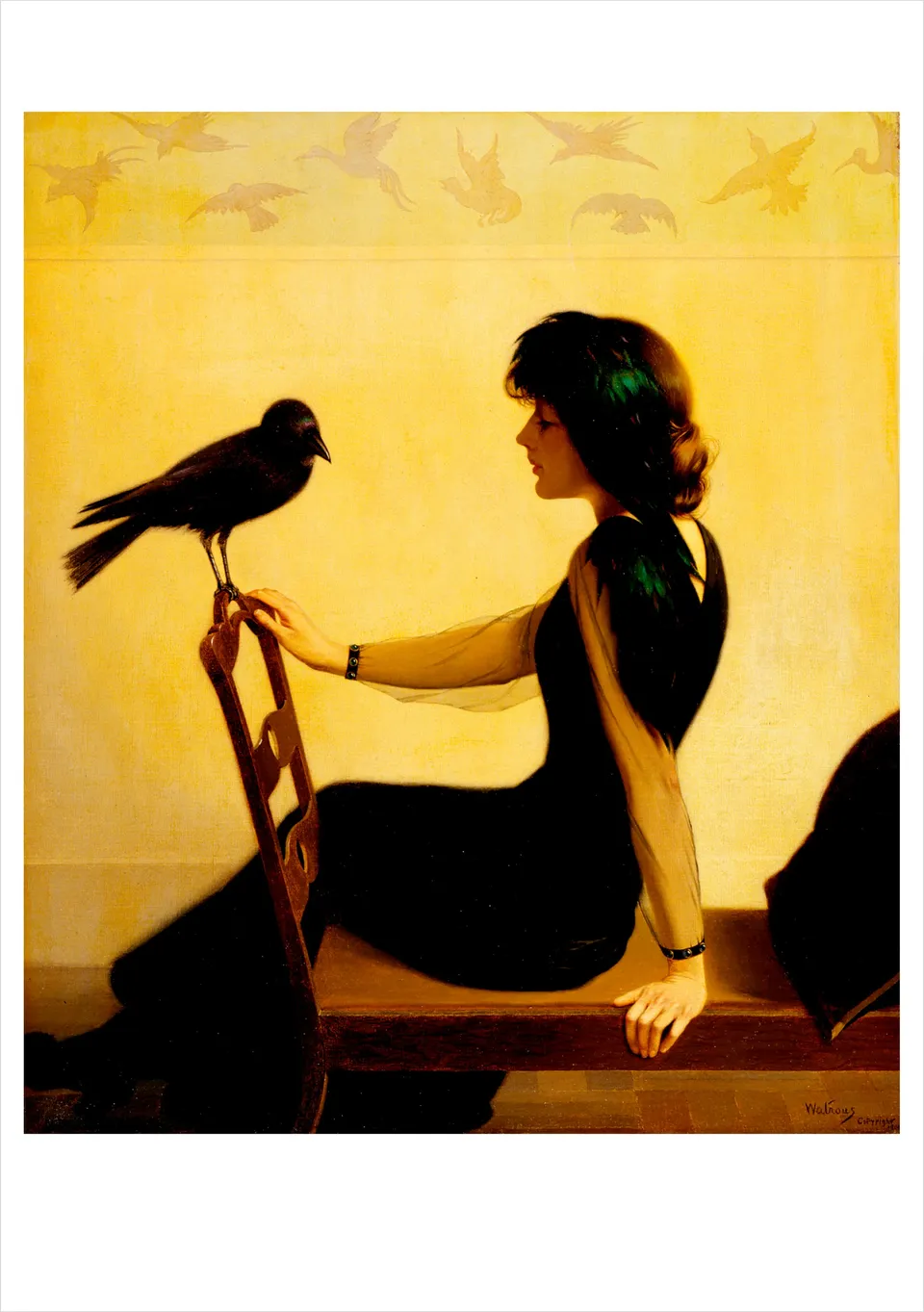 pomegranate-the-chatterers-klappkarte-blanko-h-watrous image 1
