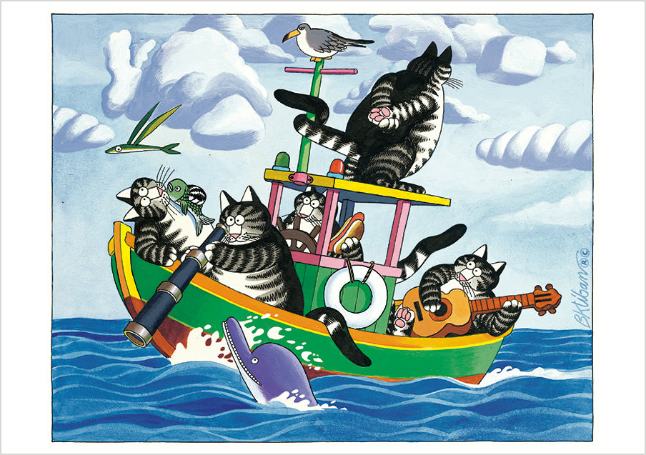 pomegranate-b-kliban-catfun-karten-set-20-teilig-katzen image 5