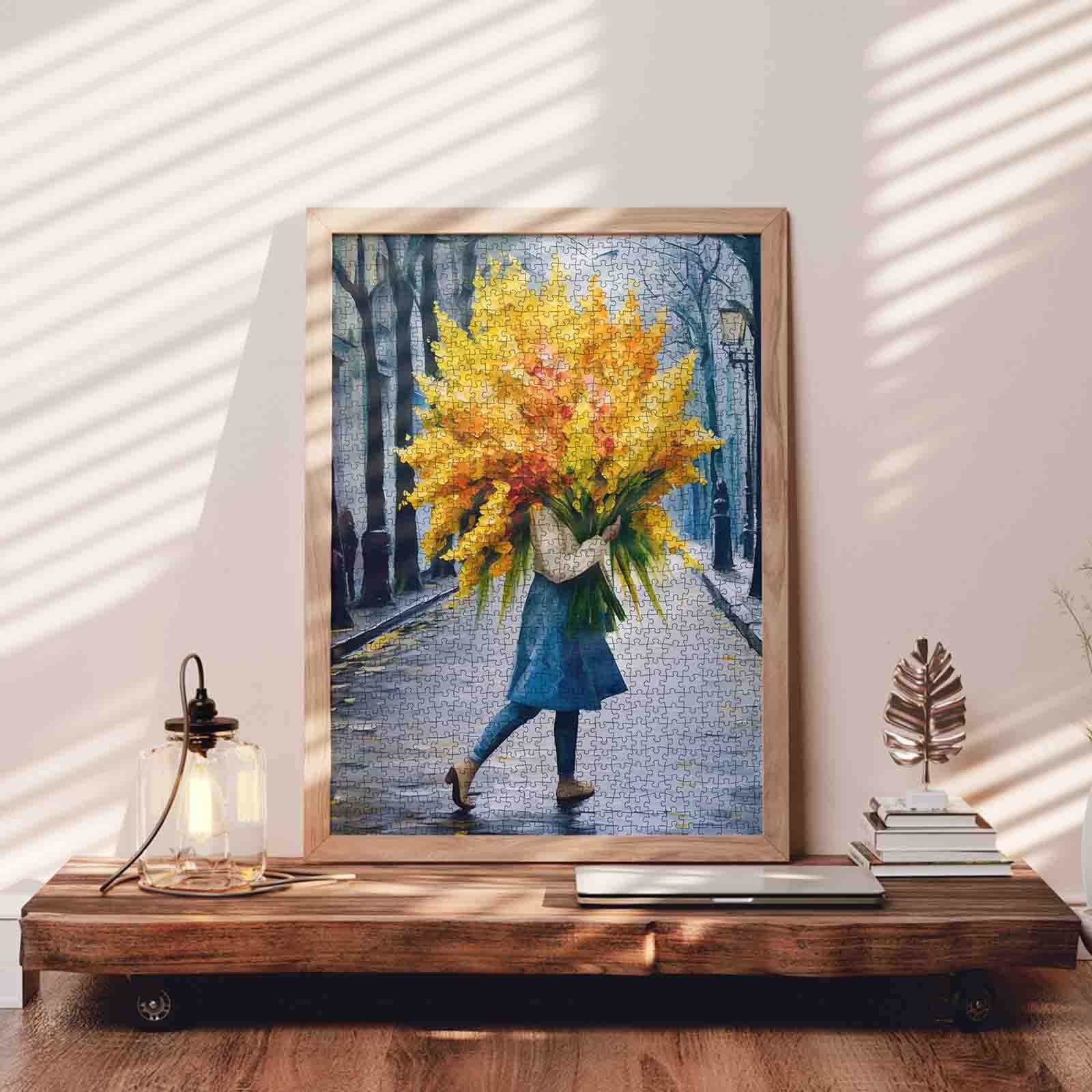 tucocoo-city-walk-bright-blooms-puzzle-1000-teile-blumen image 3