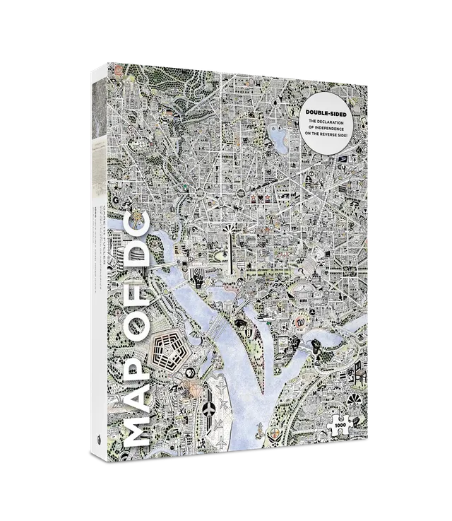 pomegranate-gareth-fuller-map-dc-puzzle-1000-teile-doppelseitig image 1