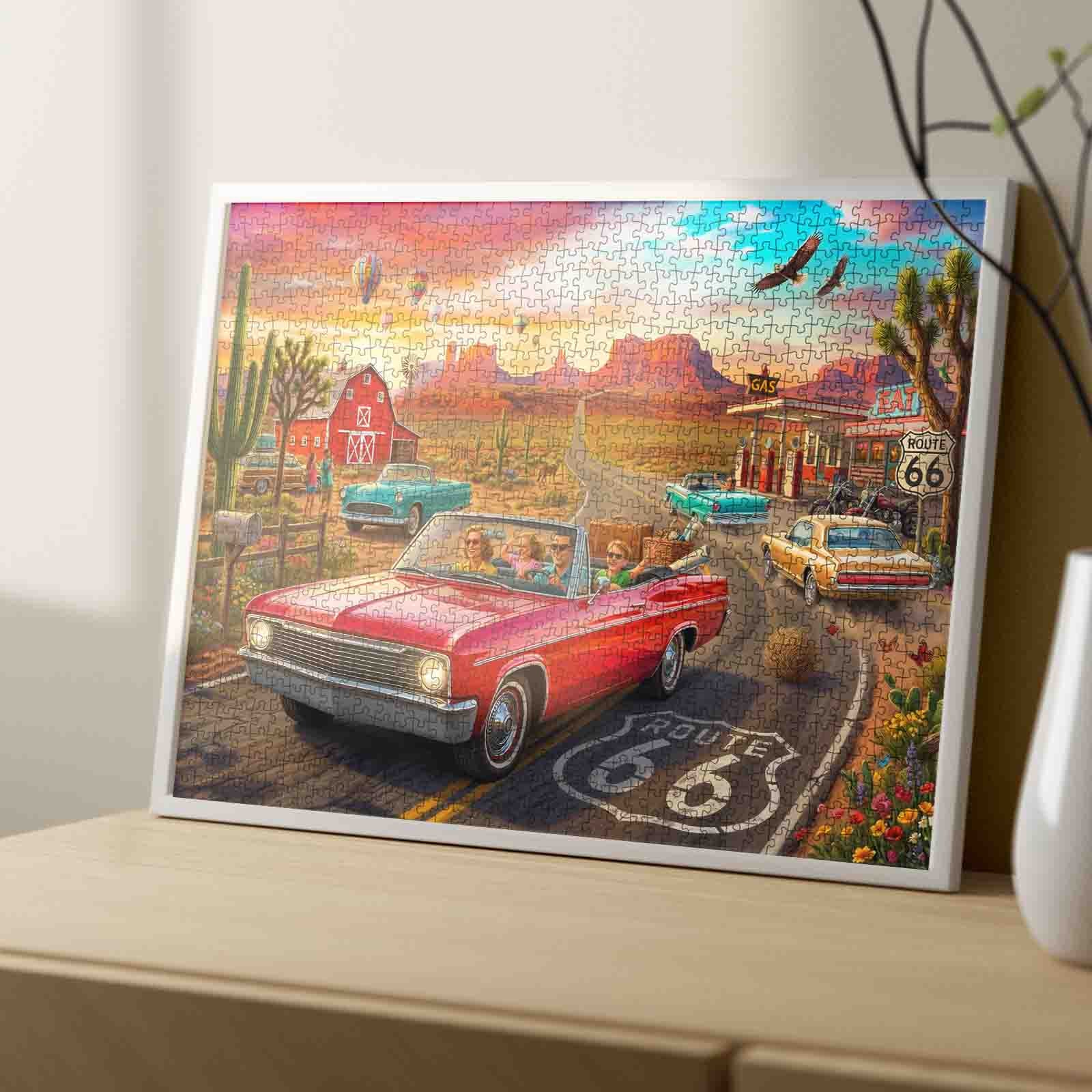 tucocoo-route-66-road-trip-puzzle-1000-teile-retro image 4