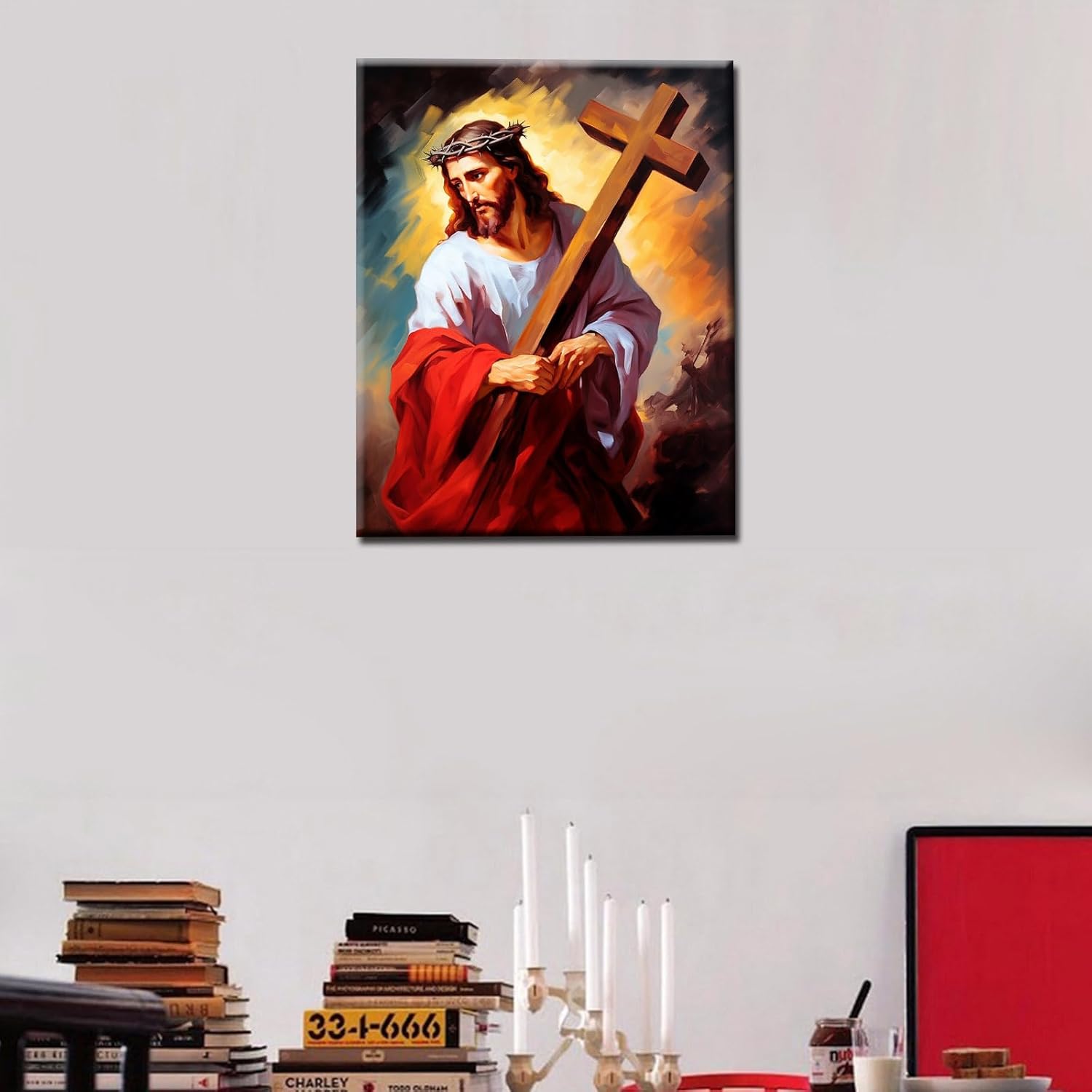 tucocoo-jesus-holding-the-cross-malen-nach-zahlen-40x50-ohne-rahmen image 2