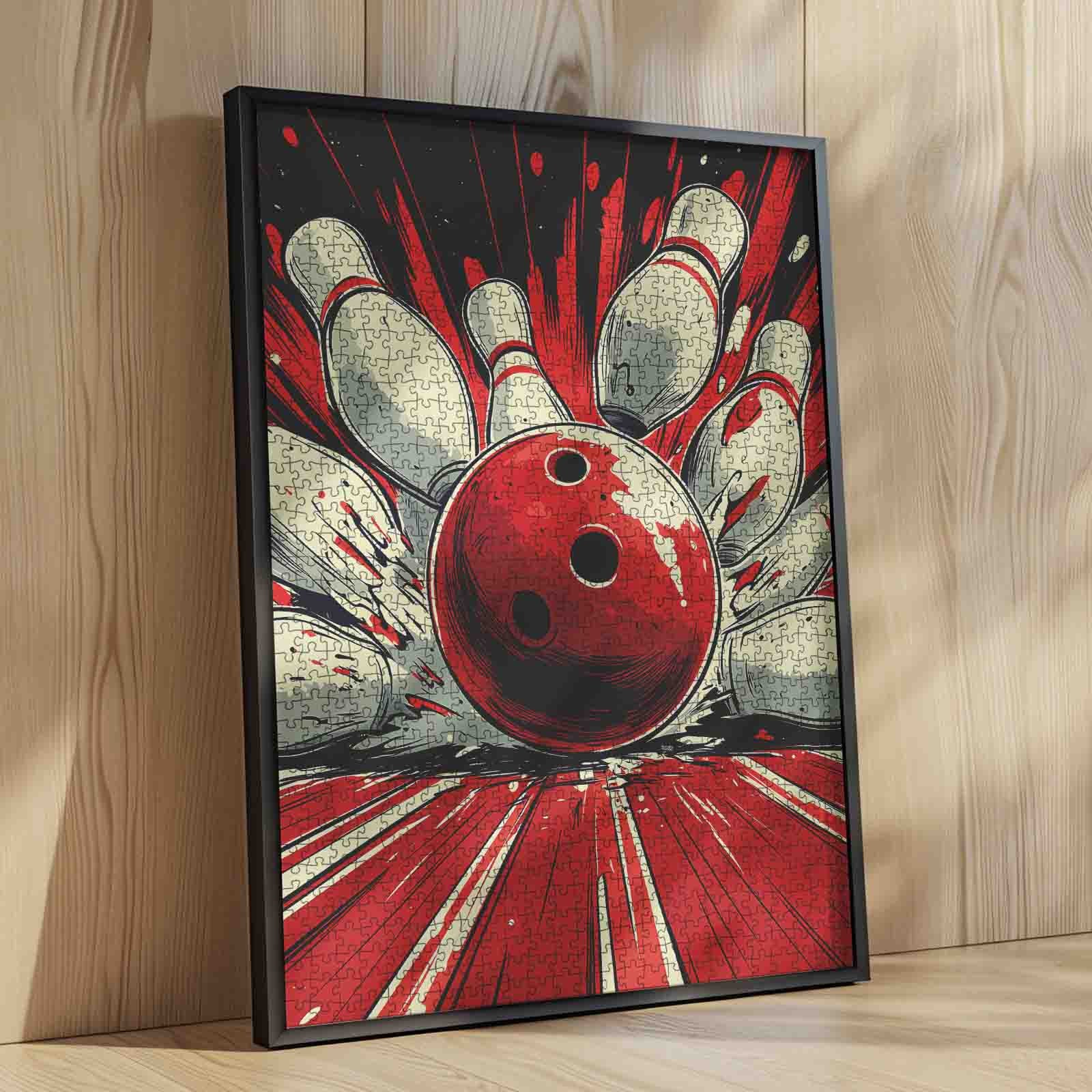 tucocoo-bowling-strike-explosion-puzzle-1000-teile-retro image 4