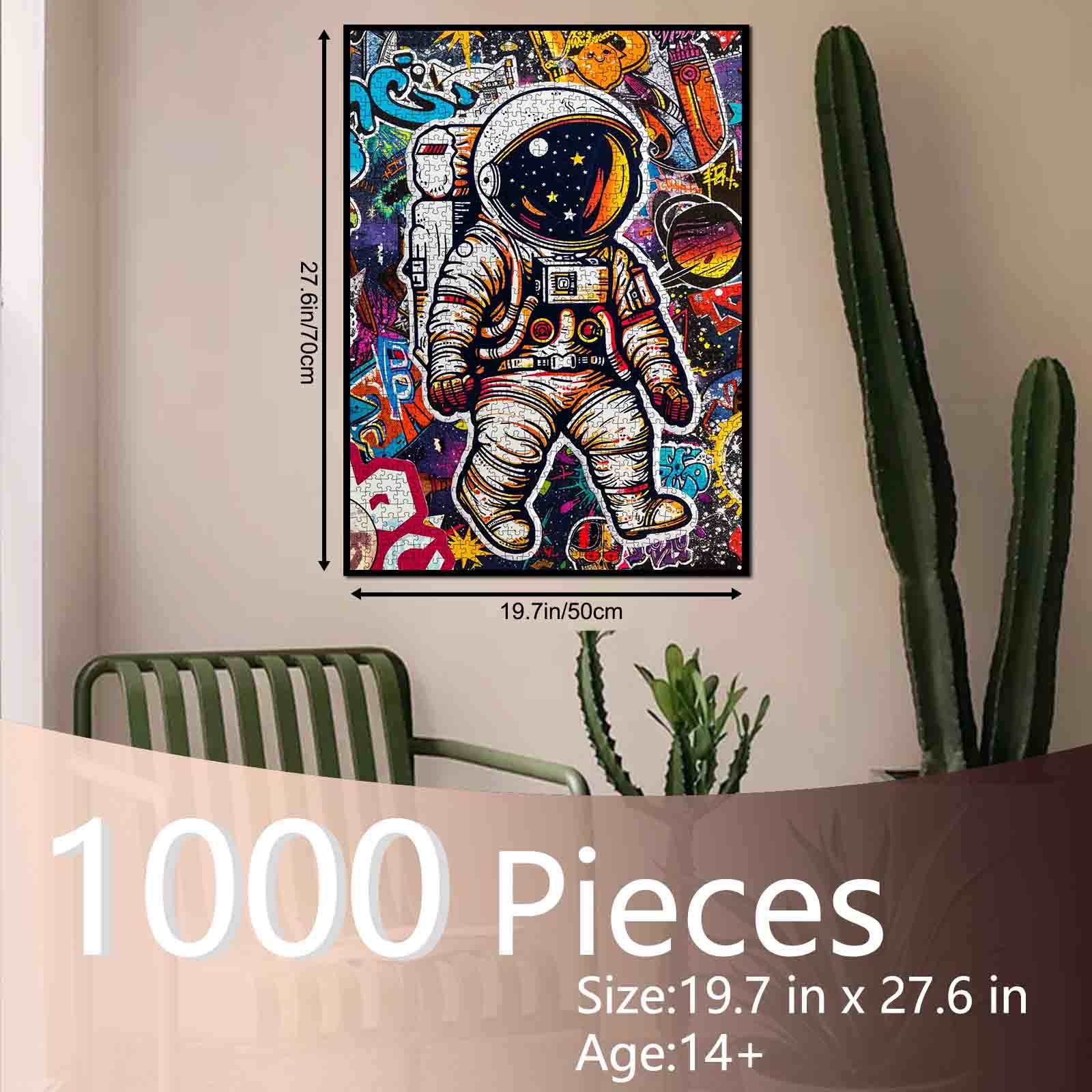 tucocoo-graffiti-astronaut-puzzle-1000-teile-street-art image 5