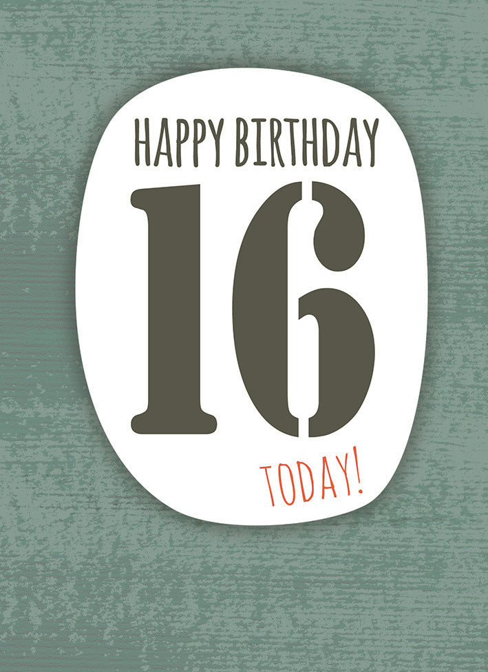 otter-house-age-to-celebrate-geburtstagskarte-16-jahre image 1
