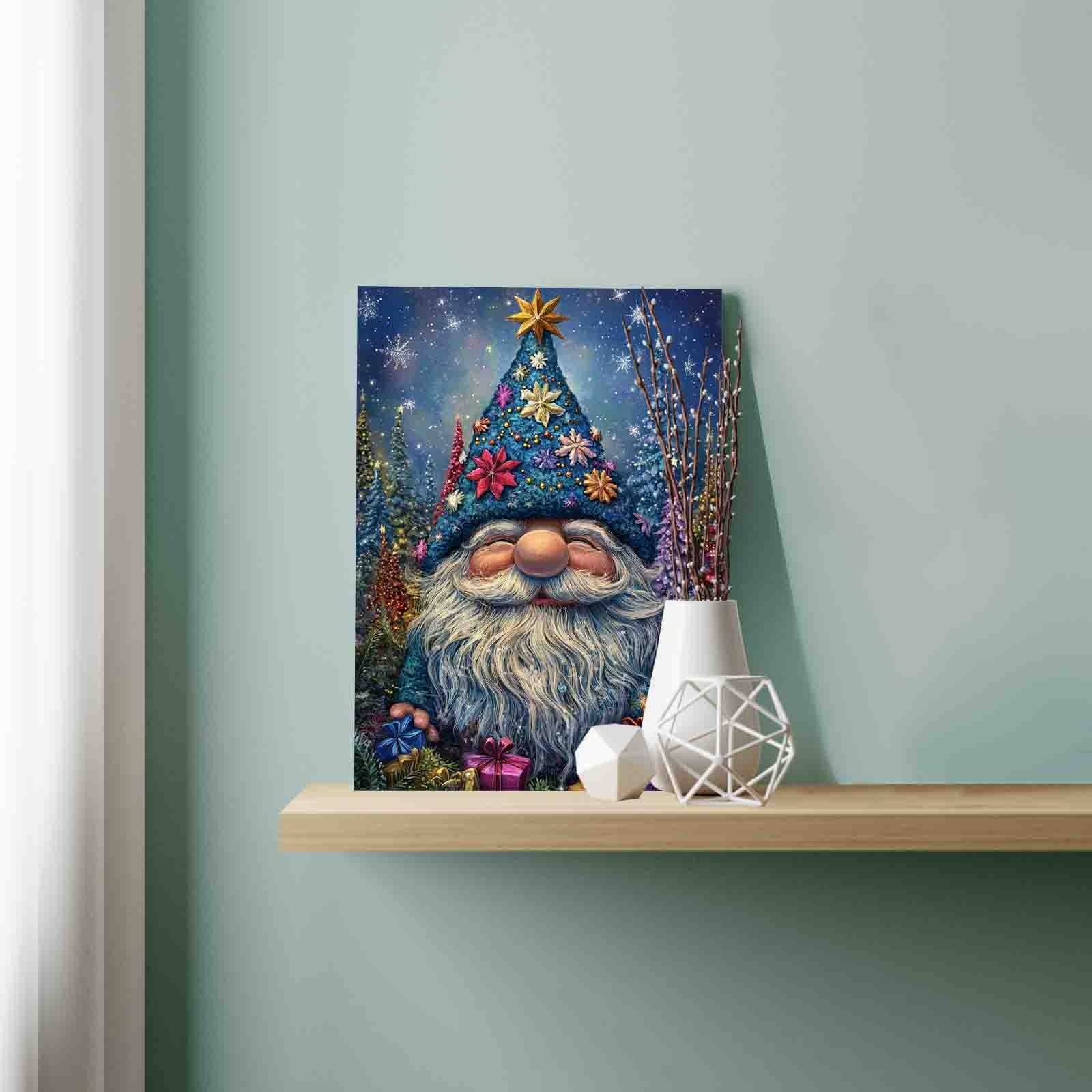 tucocoo-festive-gnome-in-gift-forest-malen-nach-zahlen image 3