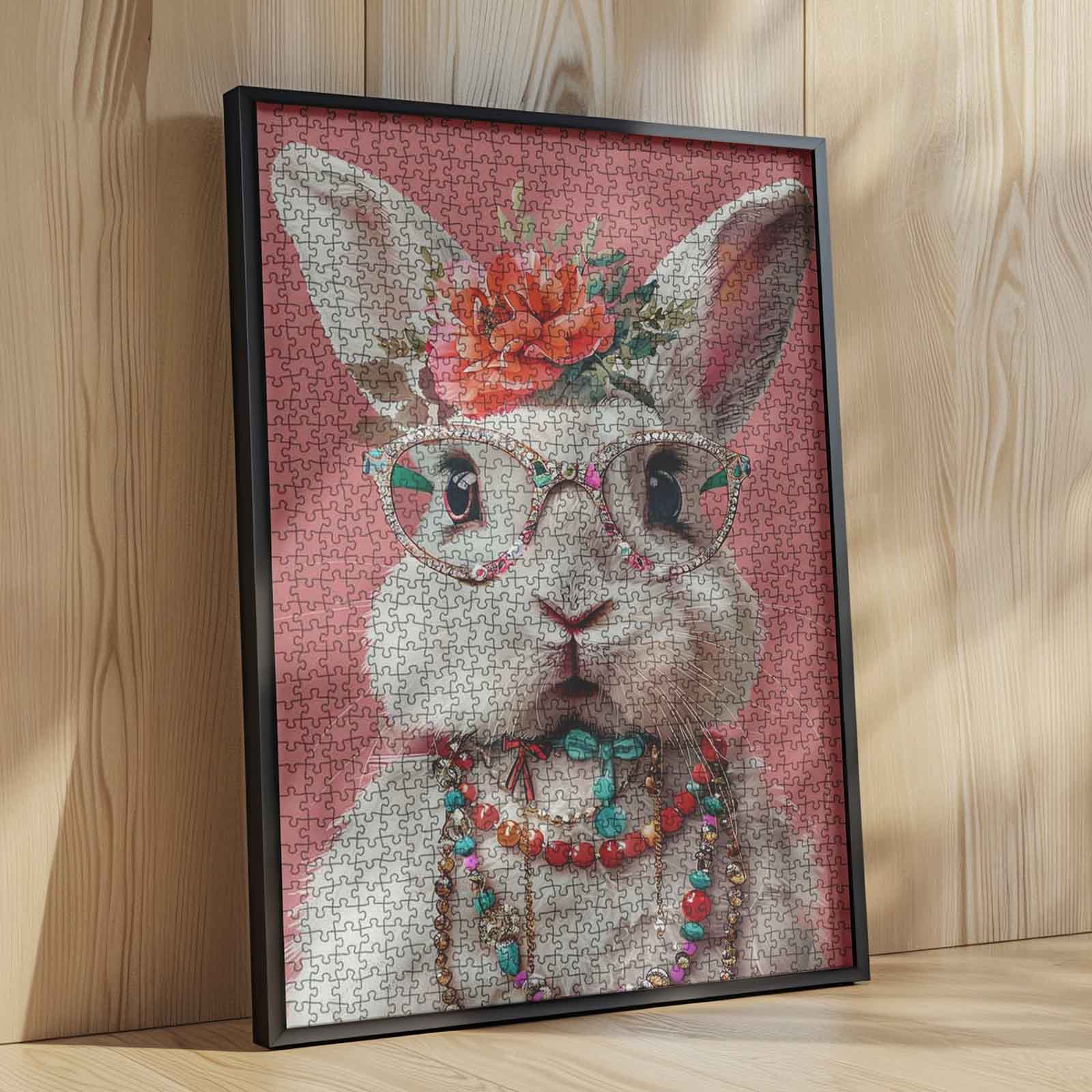 tucocoo-floral-bunny-puzzle-1000-teile-hase image 4