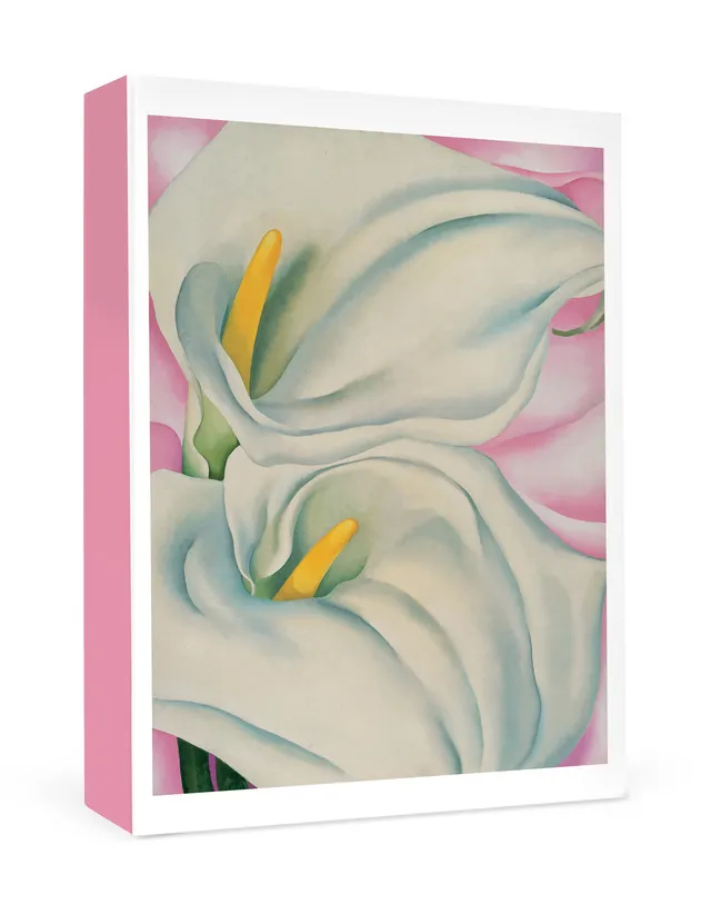 pomegranate-o-keeffe-calla-lilies-kartenbox-12-karten image 1