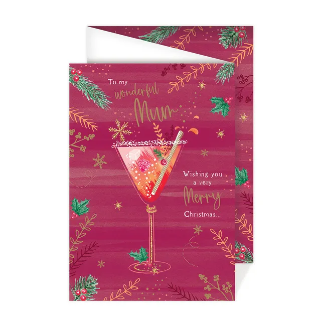 otter-house-mum-cocktail-weihnachtskarte-weihnachten image 1