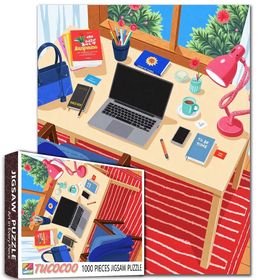 tucocoo-morning-workspace-inspiration-puzzle-1000-teile image 1