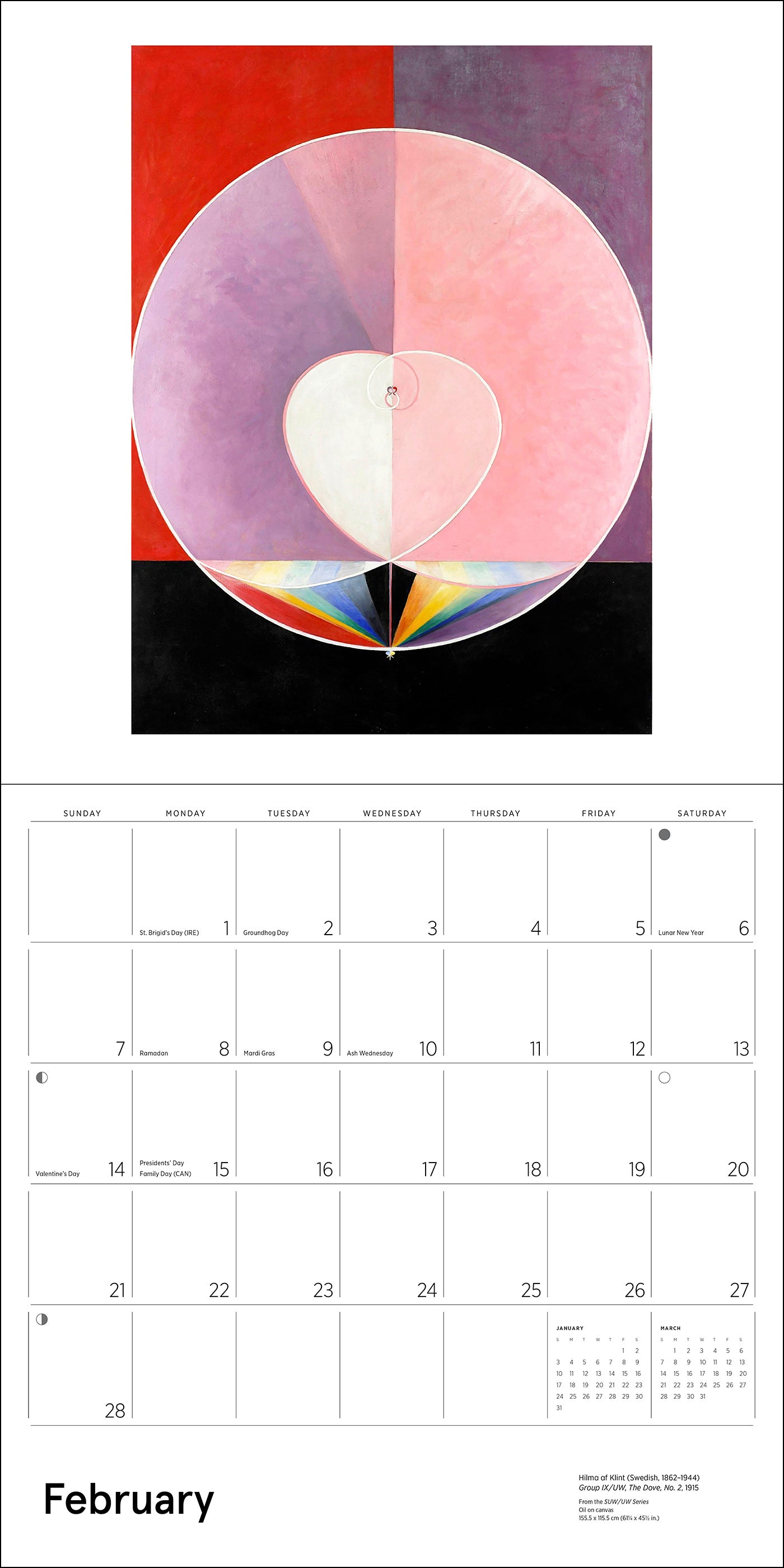 pomegranate-hilma-af-klint-original-abstraction-wandkalender-2027 image 4
