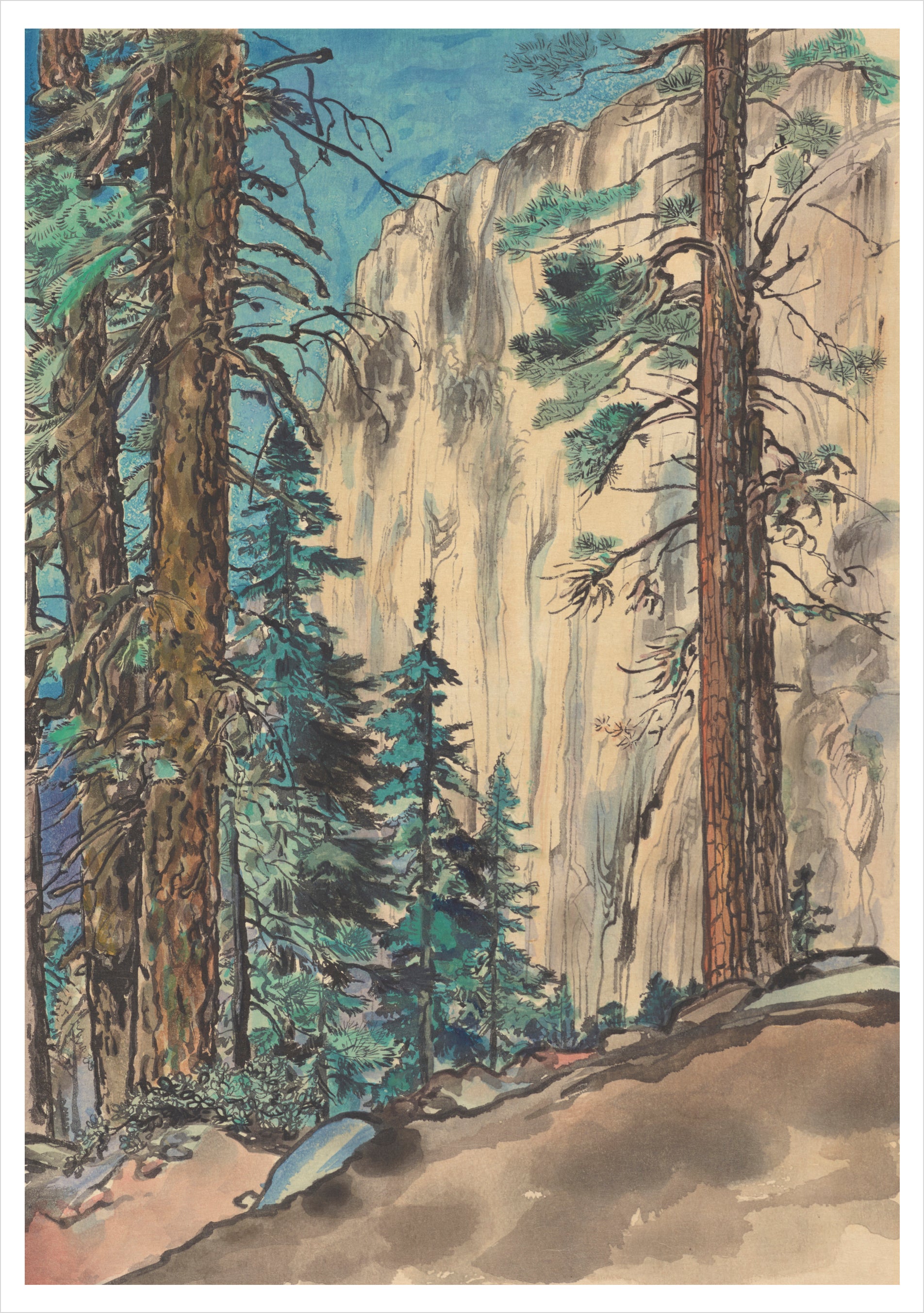 pomegranate-chiura-obata-yosemite-kartenset-box-landschaft image 5